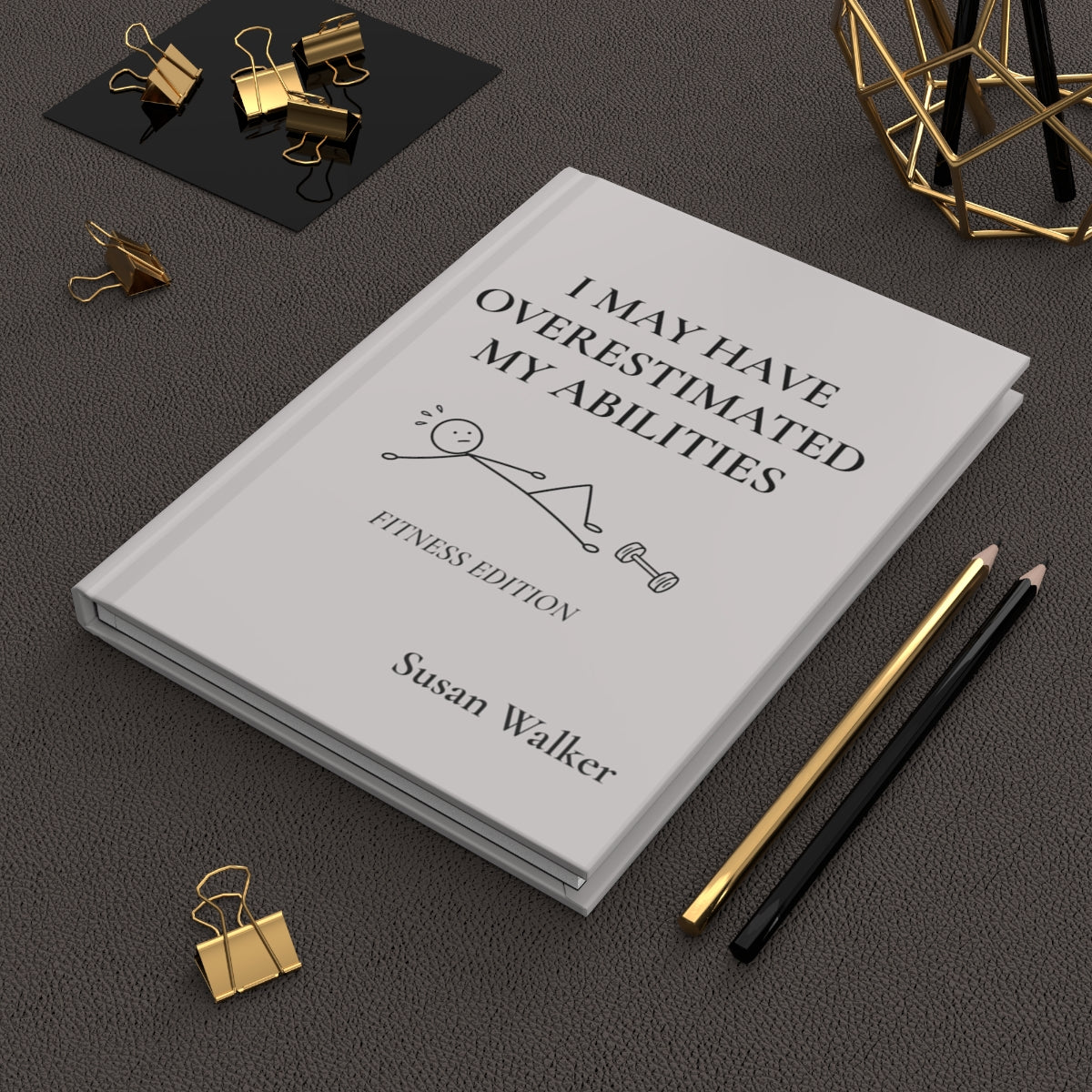 Personalized Funny Fitness Journal
