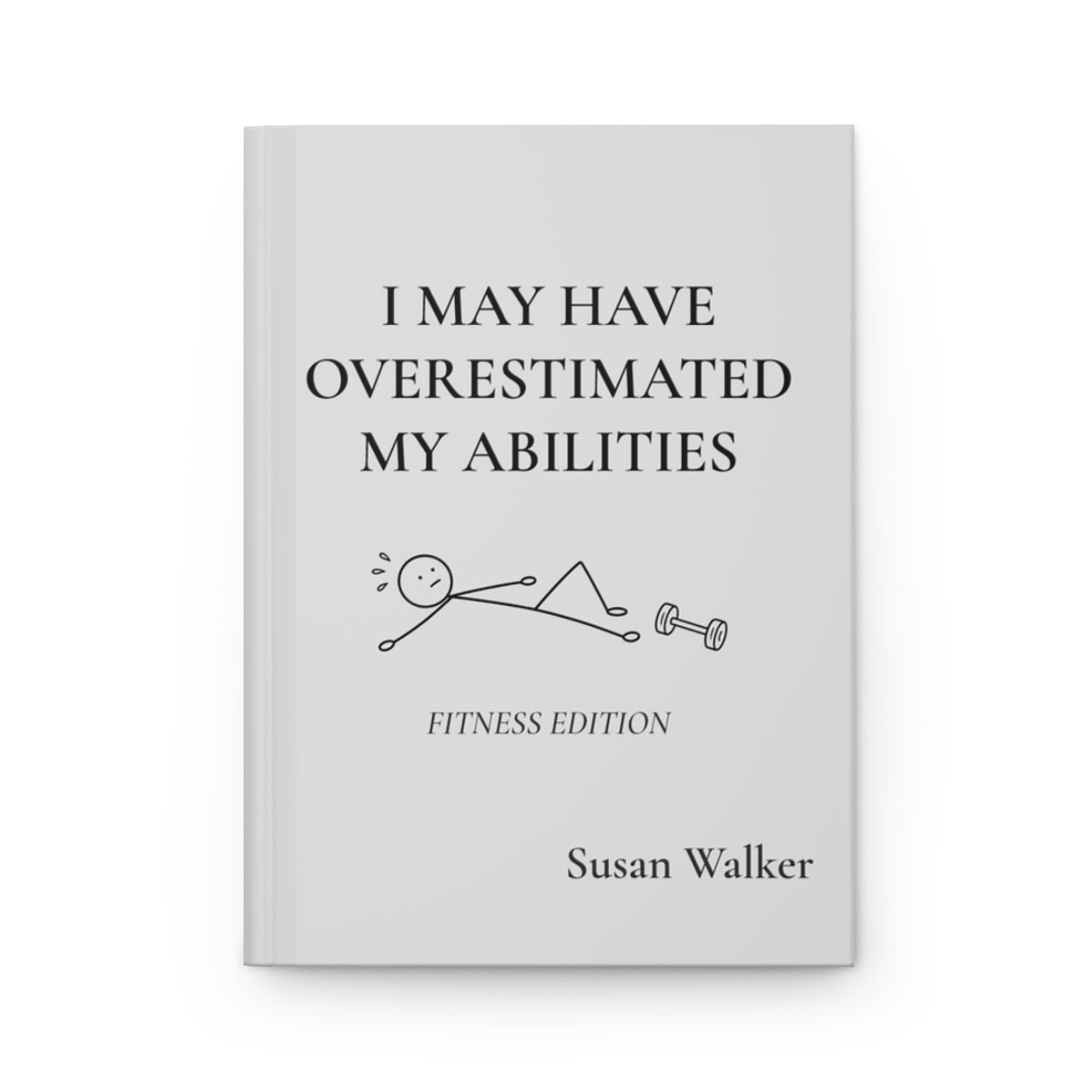 Personalized Funny Fitness Journal
