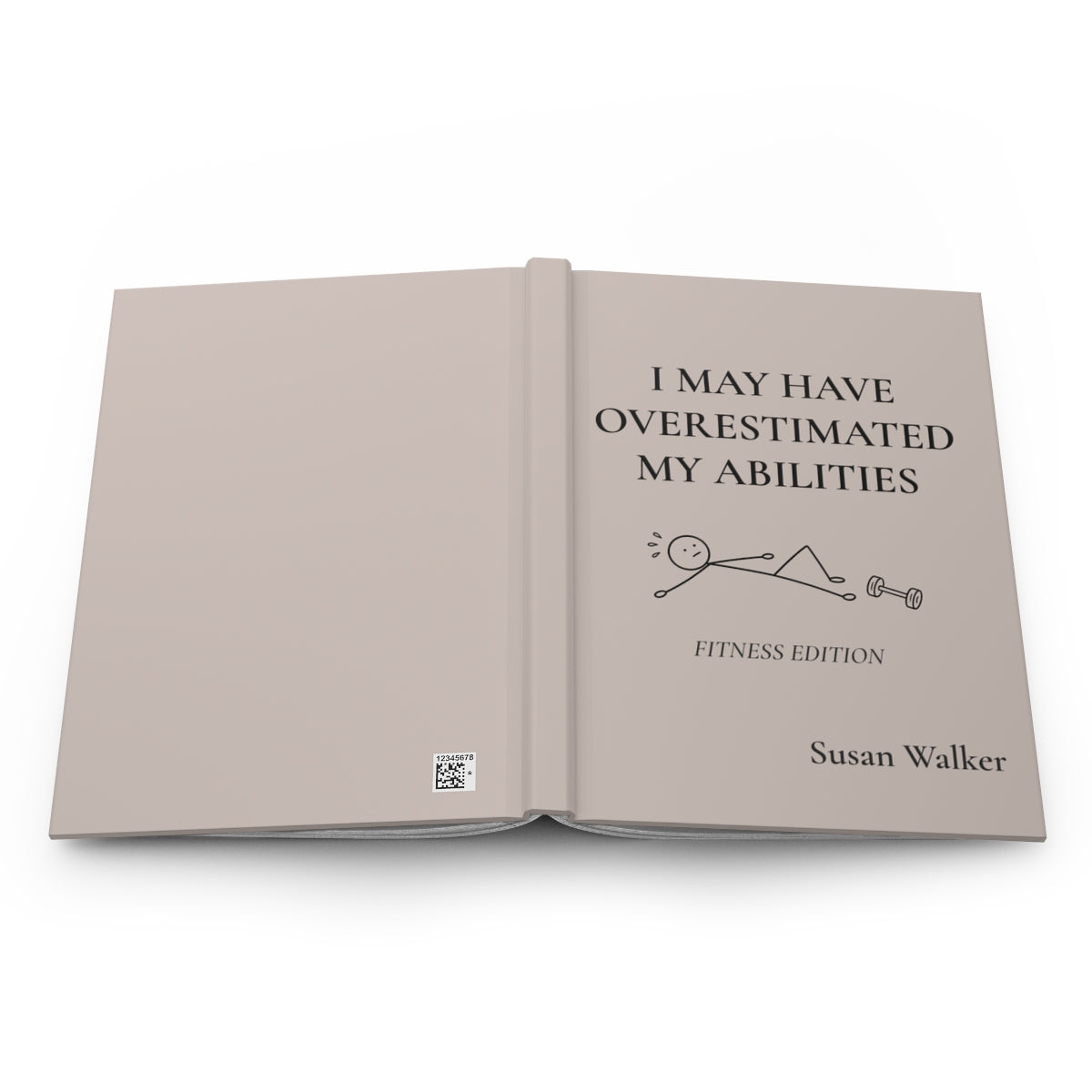 Personalized Funny Fitness Journal