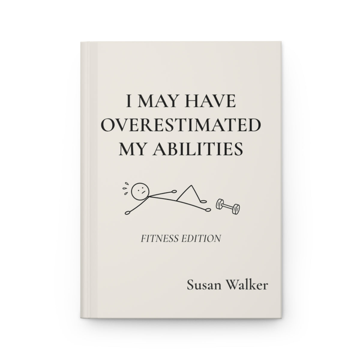 Personalized Funny Fitness Journal