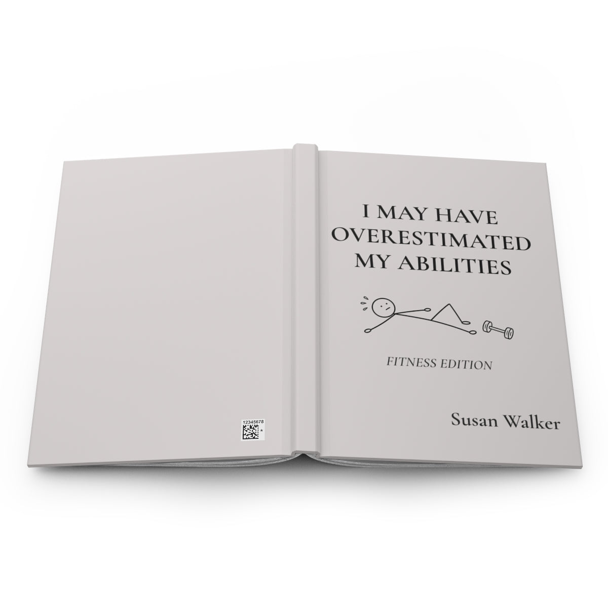 Personalized Funny Fitness Journal