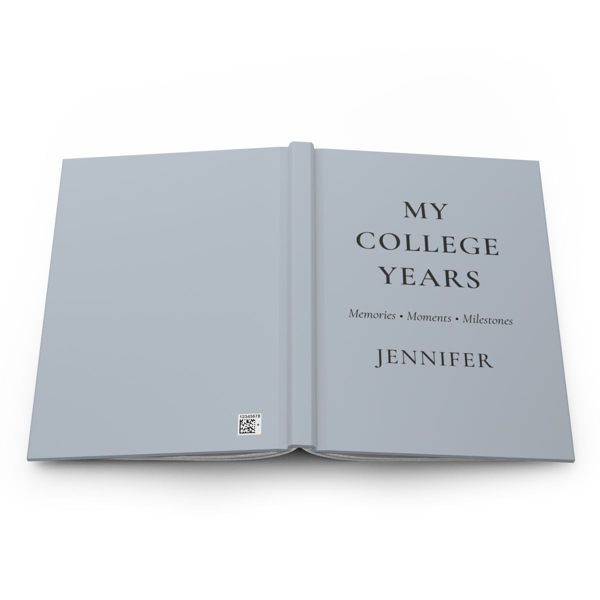 Personalized College Years Hardcover Journal