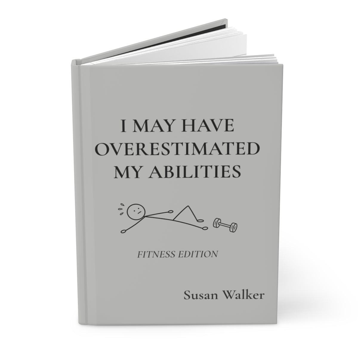 Personalized Funny Fitness Journal