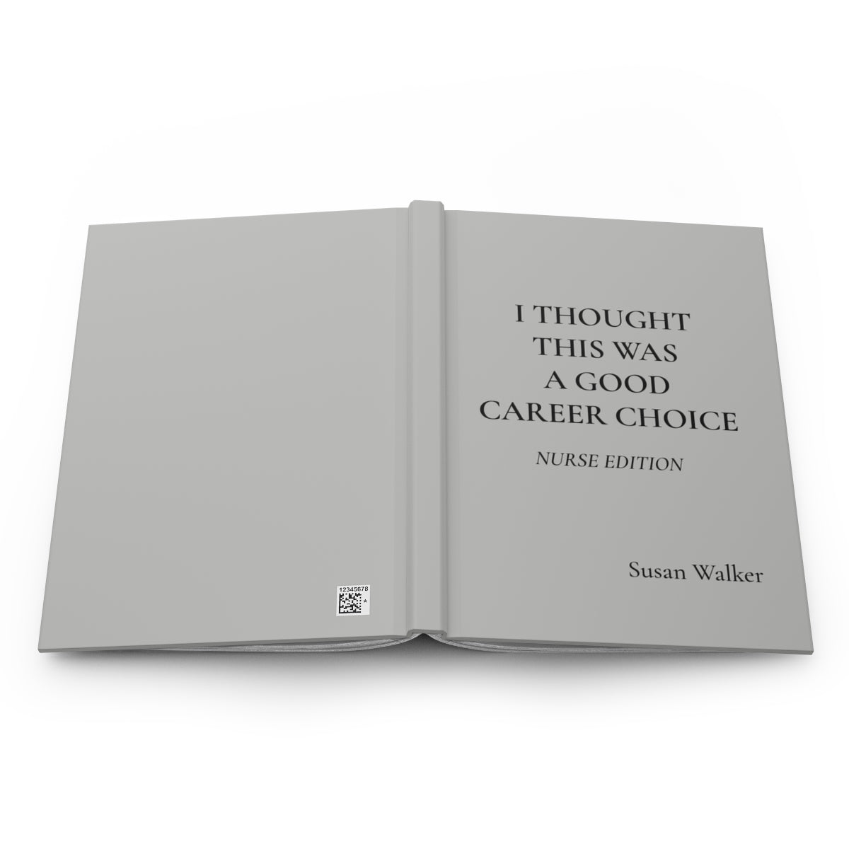 Personalized Funny Nurse Hardcover Journal