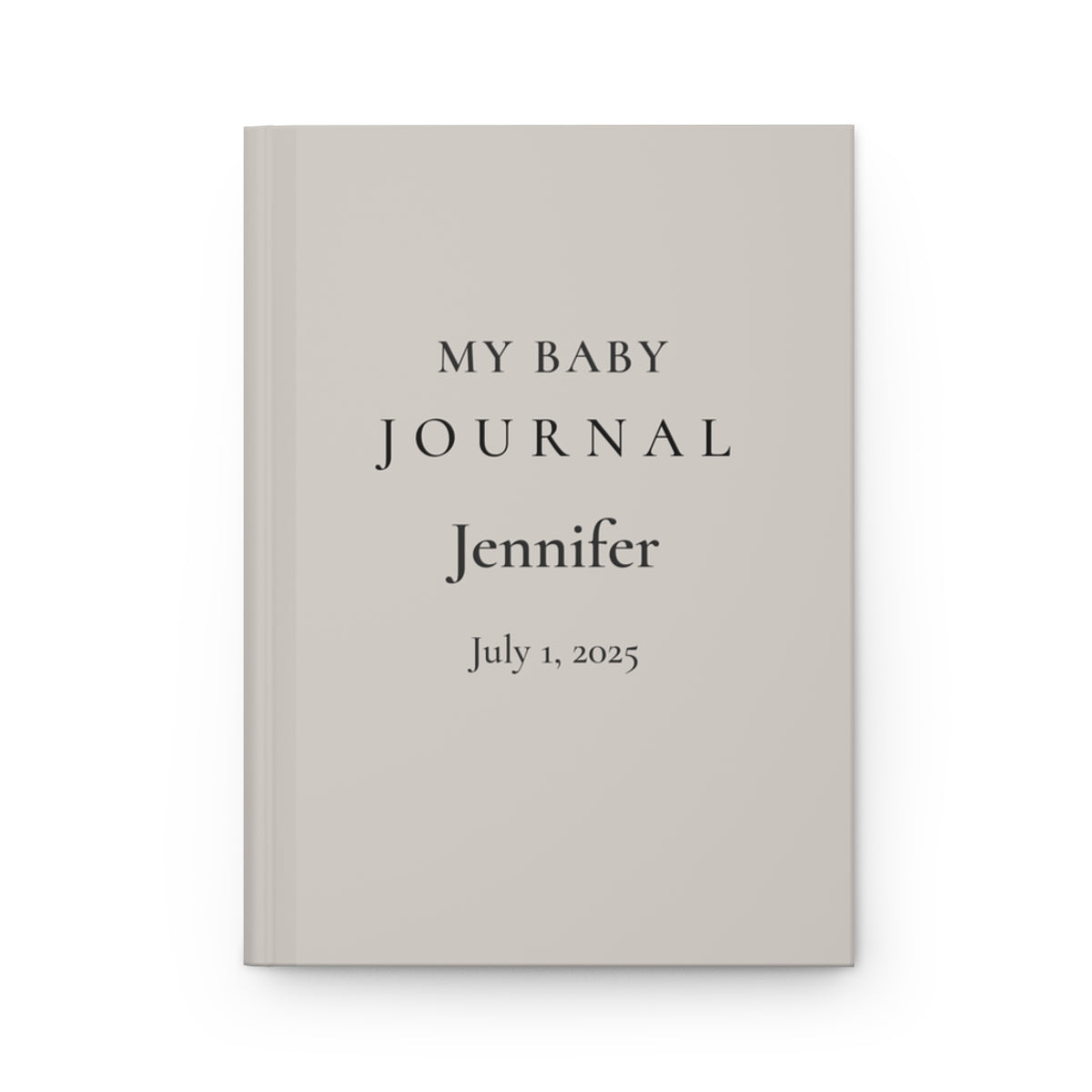 Personalized Baby Hardcover Journal