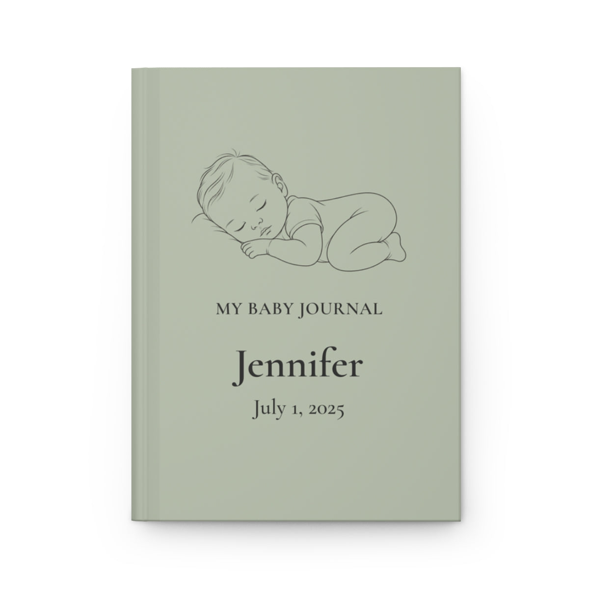 Personalized Baby Hardcover Journal
