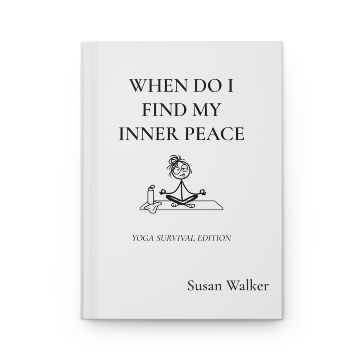 Personalized Funny Yoga Journal – Yoga Survival Edition