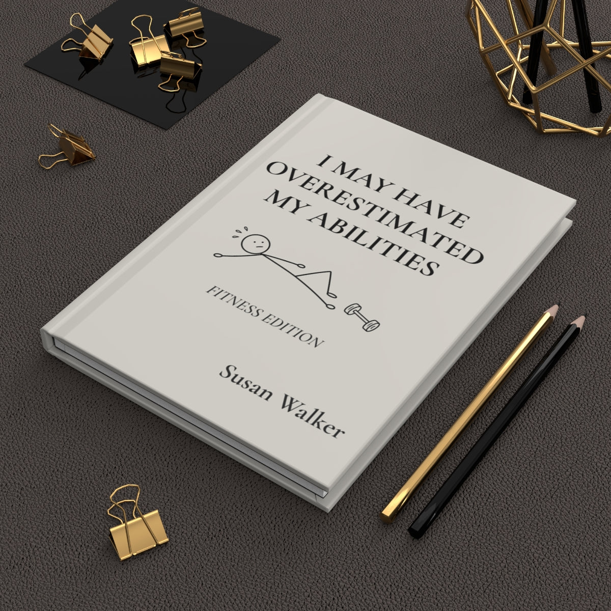 Personalized Funny Fitness Journal