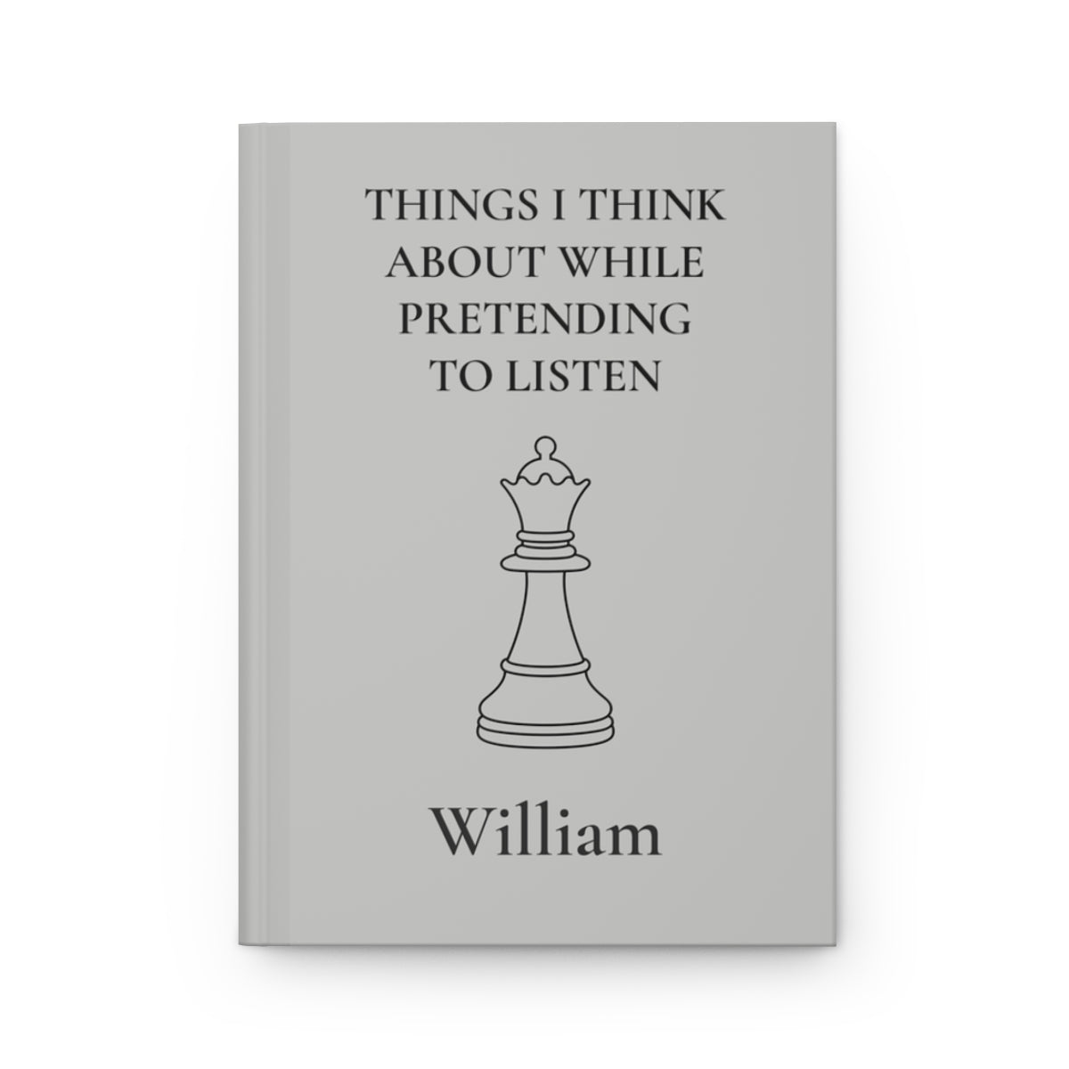 Personalized Hardcover Chess Journal