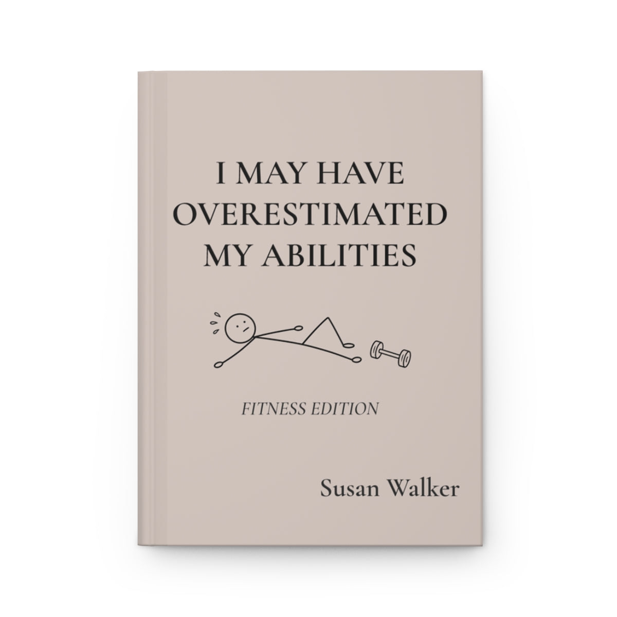 Personalized Funny Fitness Journal