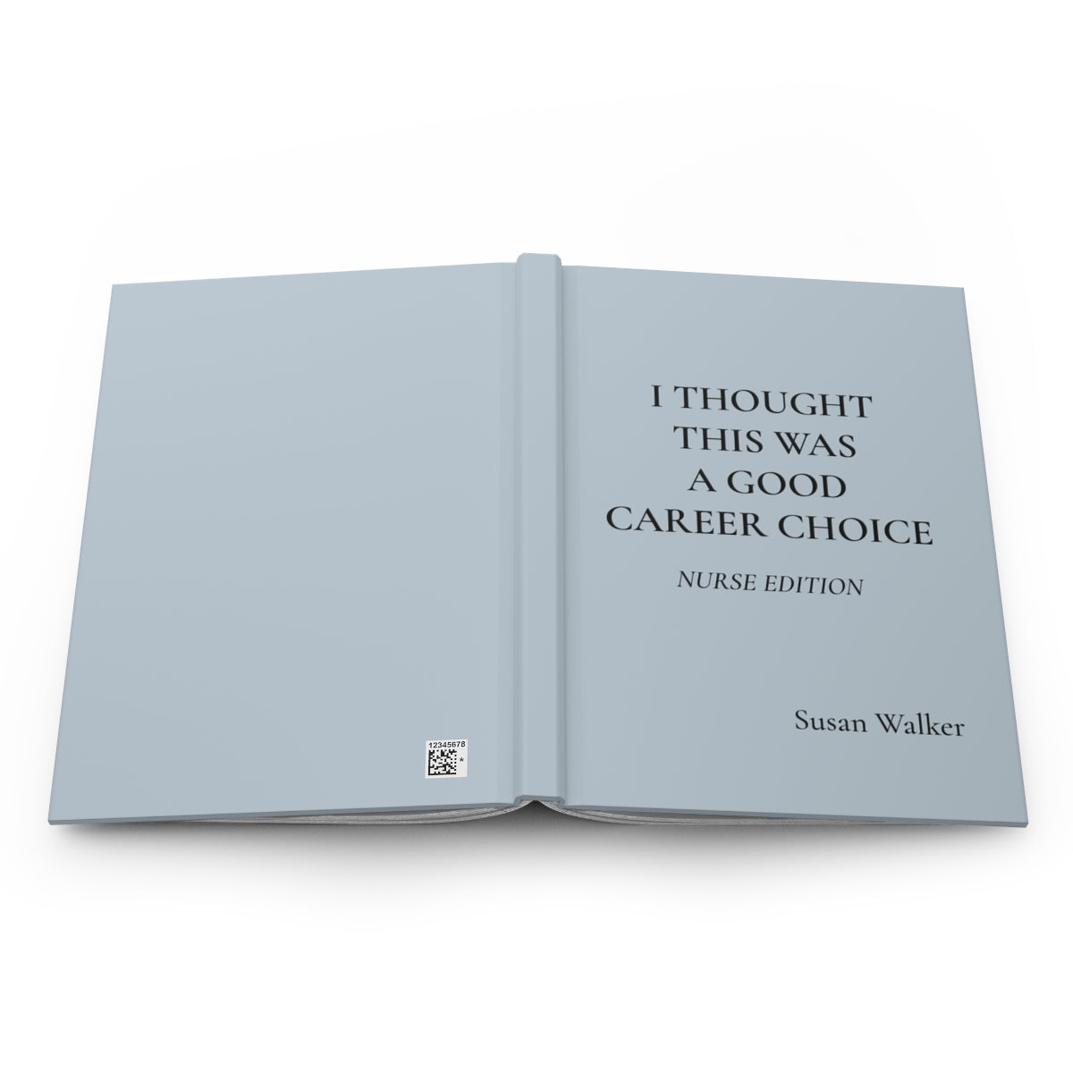 Personalized Funny Nurse Hardcover Journal