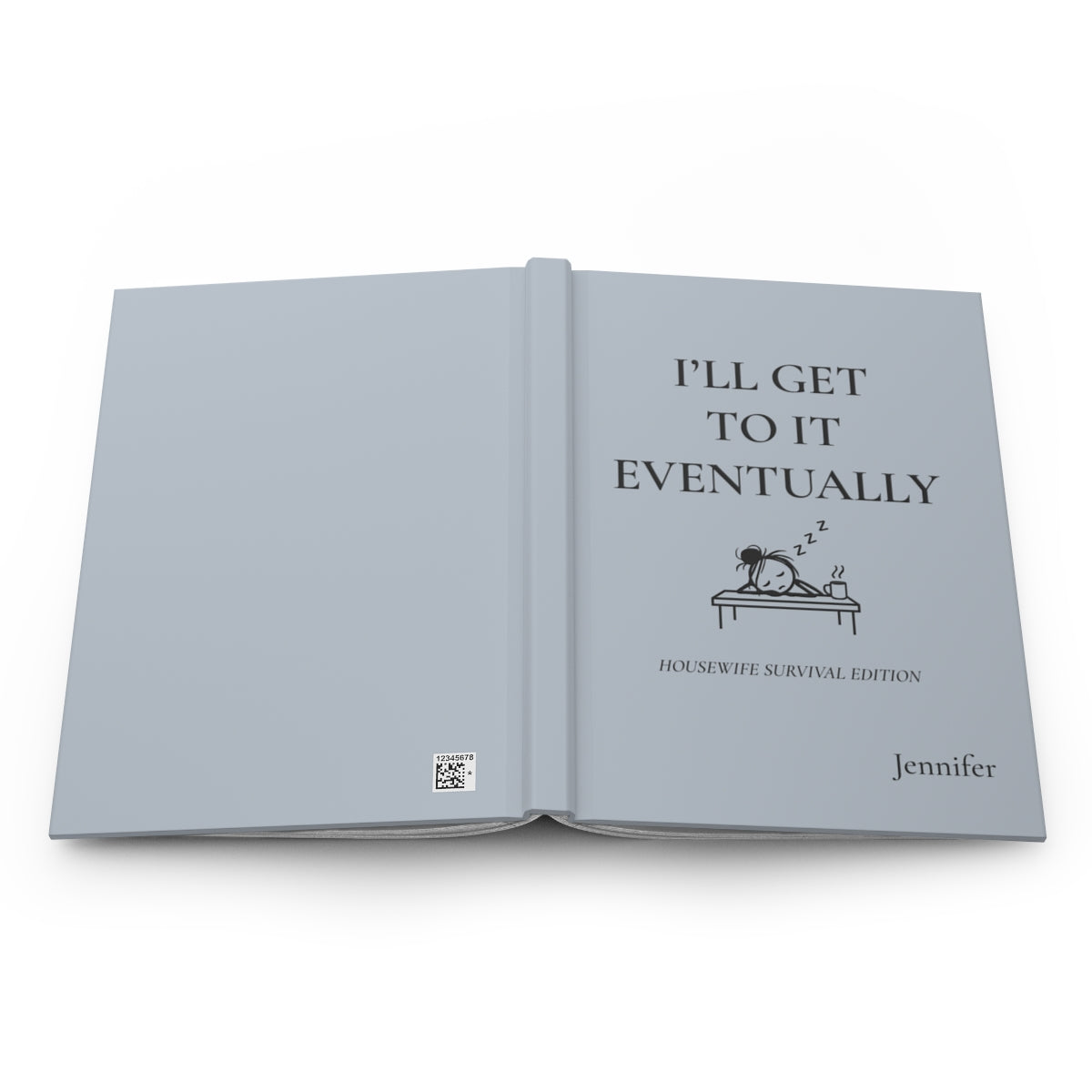 Personalized Housewife Hardcover Journal