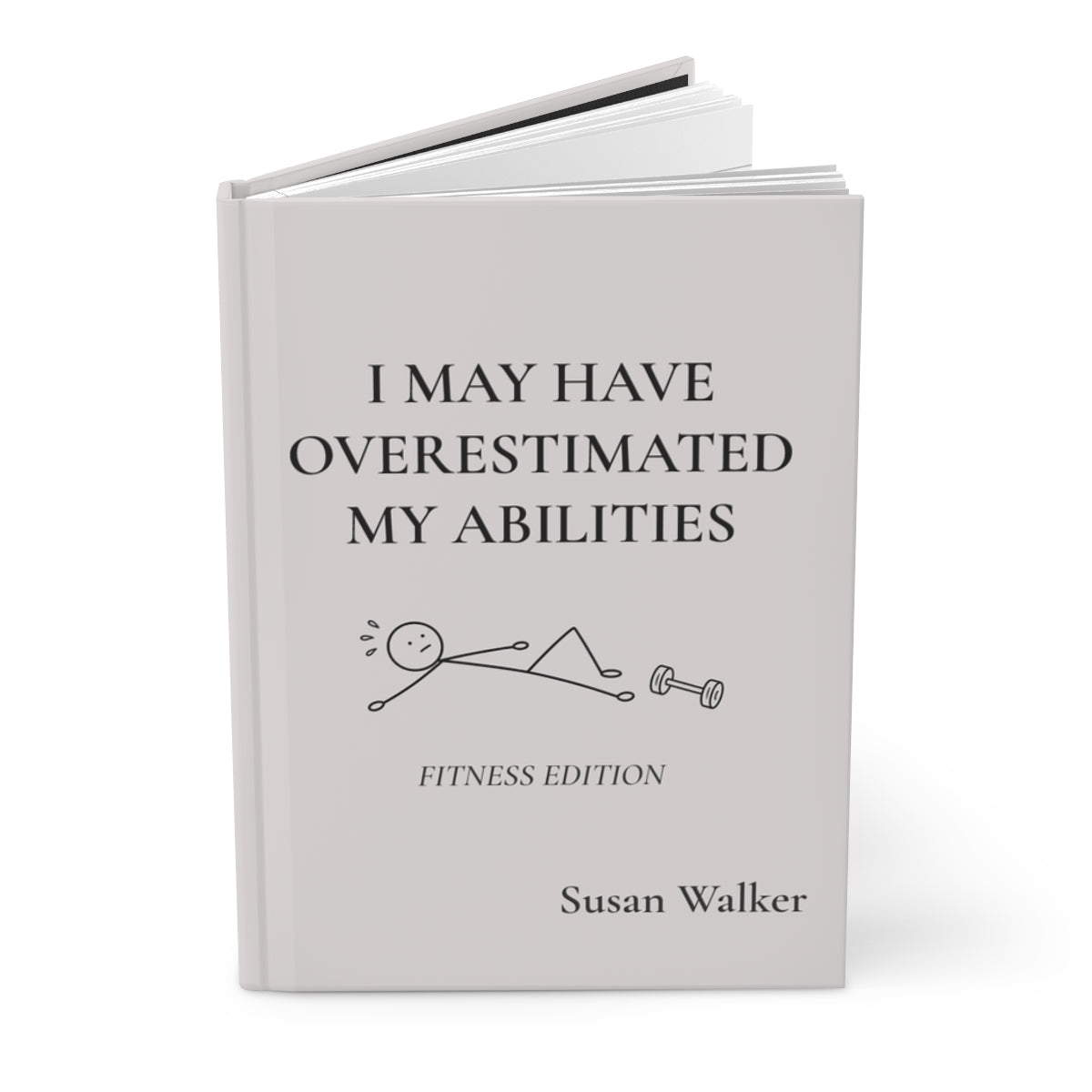 Personalized Funny Fitness Journal