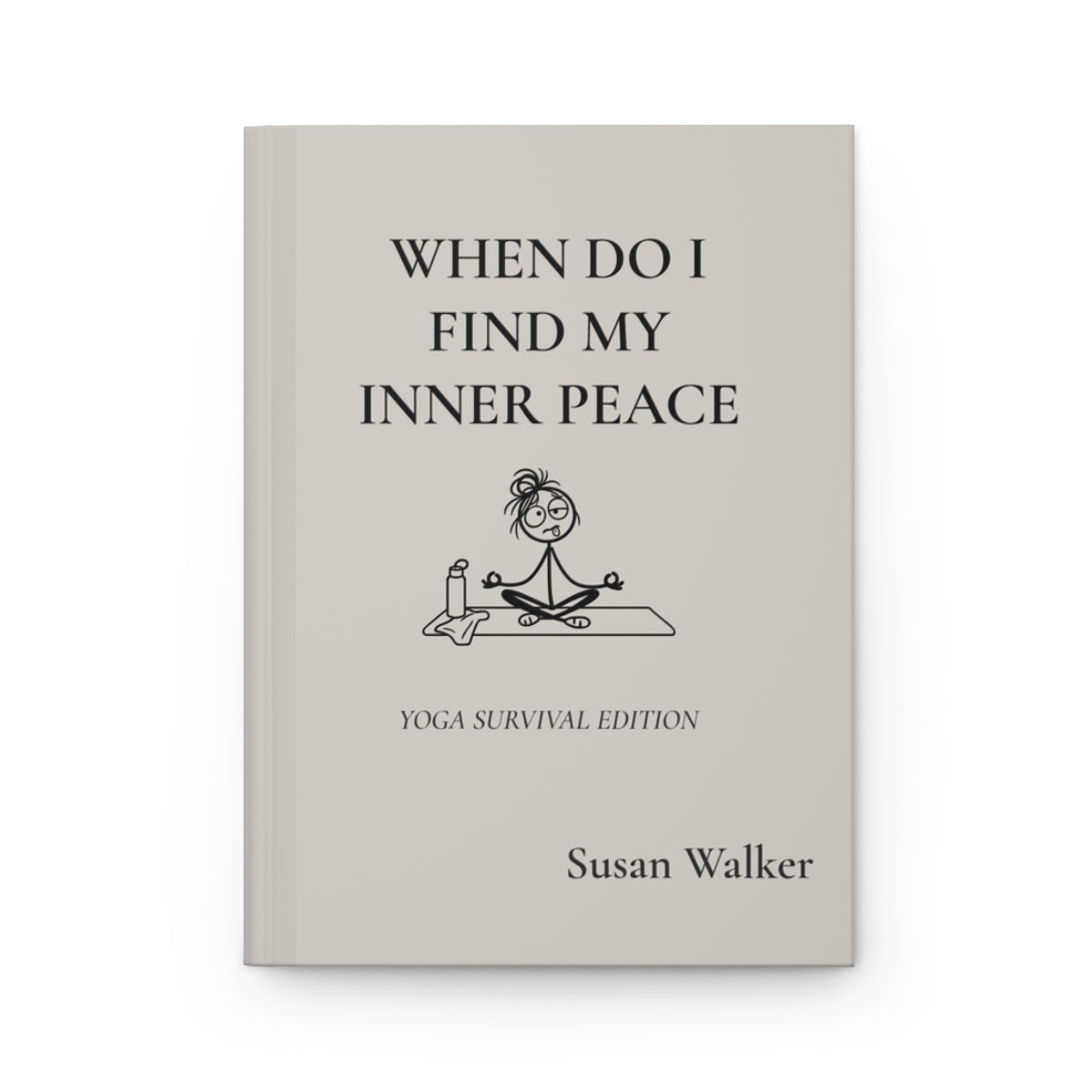 Personalized Funny Yoga Journal – Yoga Survival Edition