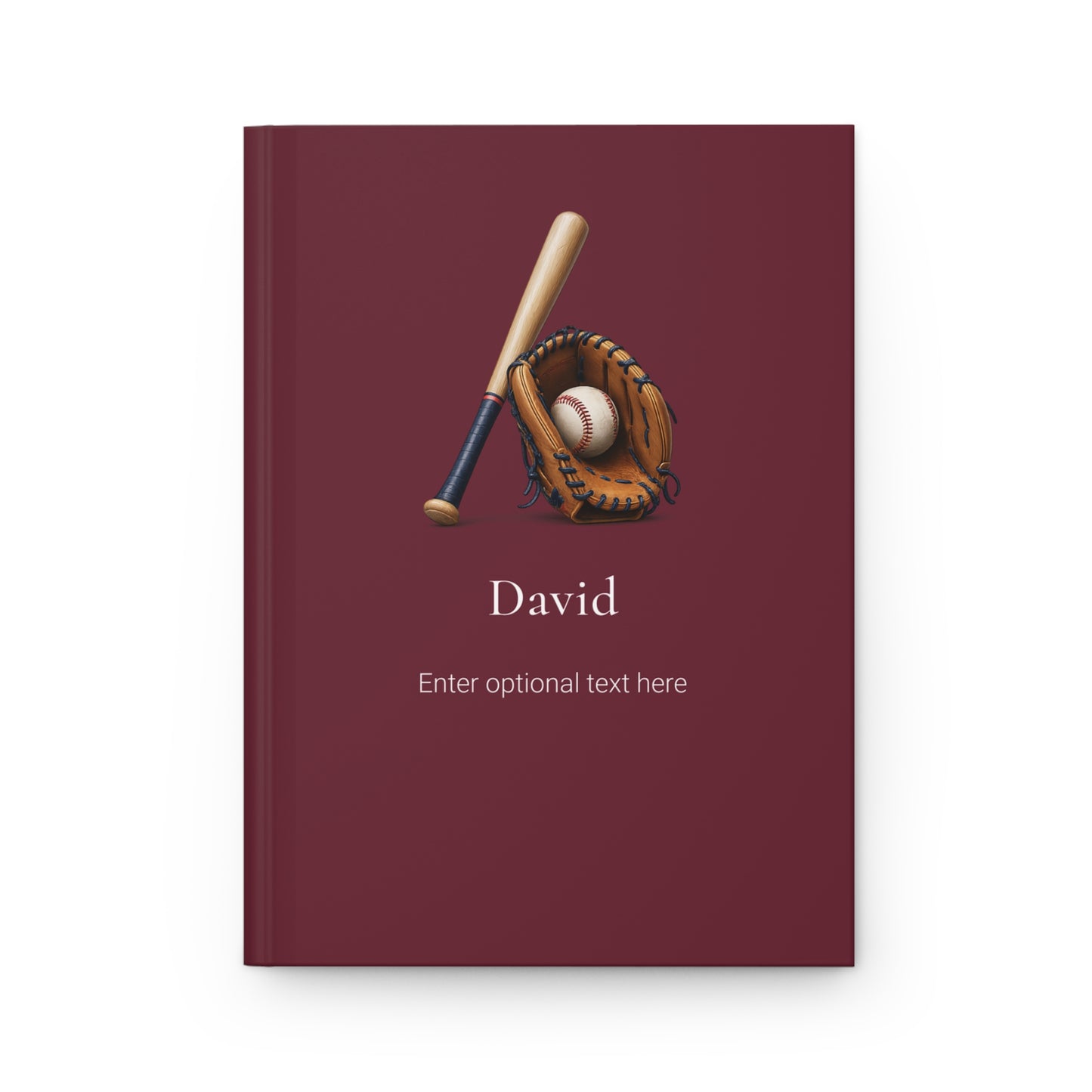 Personalized Sports Hardcover Journal