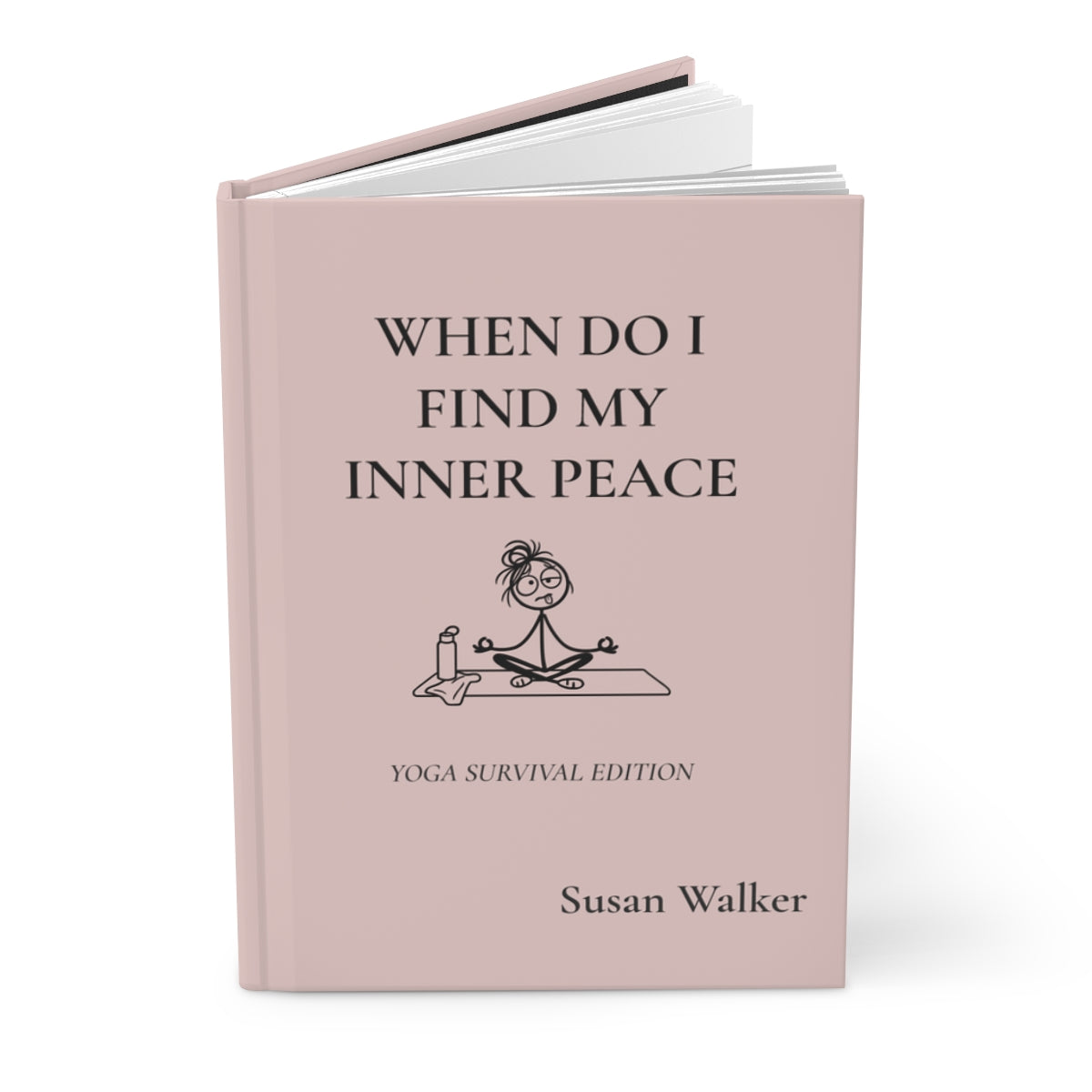 Personalized Funny Yoga Journal – Yoga Survival Edition