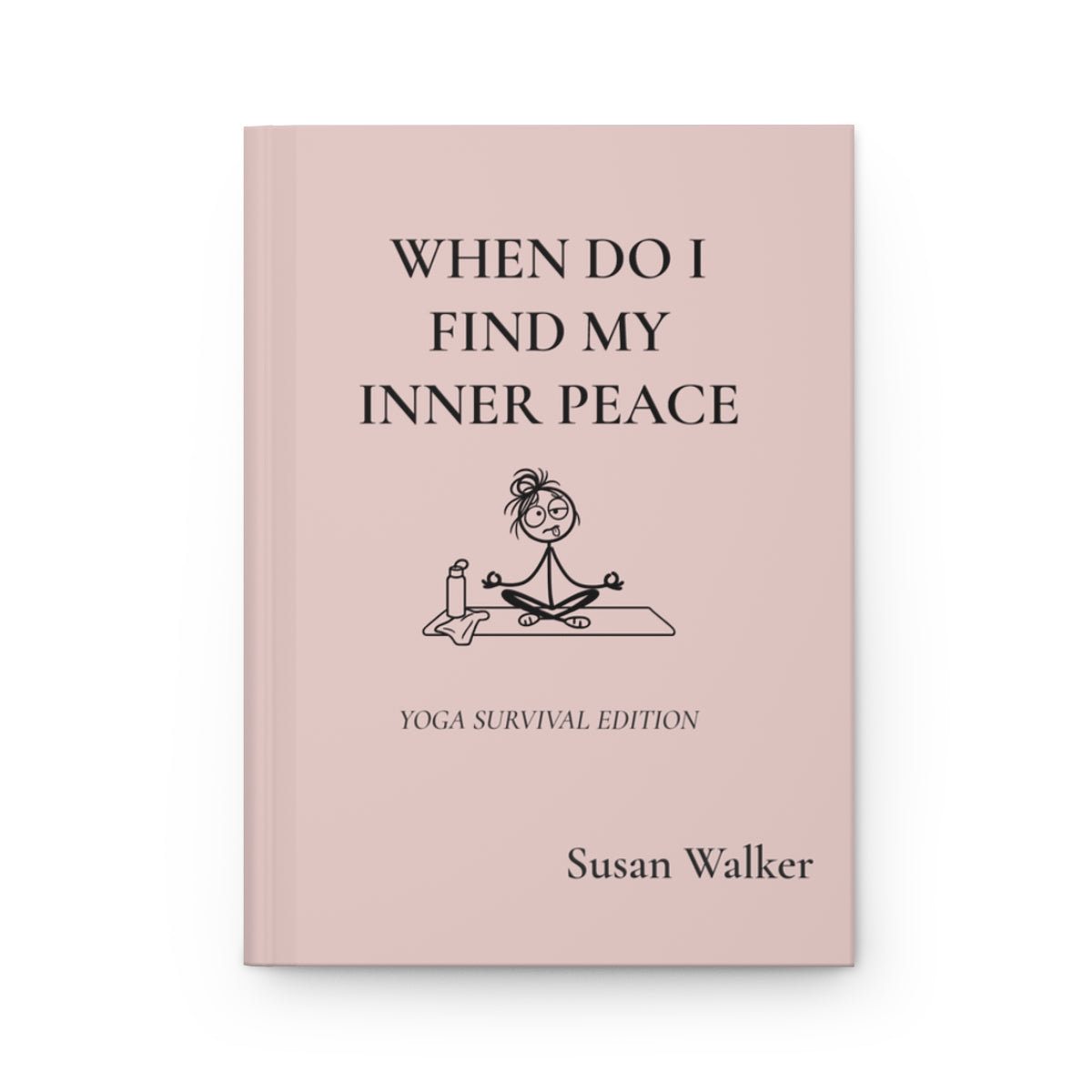 Personalized Funny Yoga Journal – Yoga Survival Edition