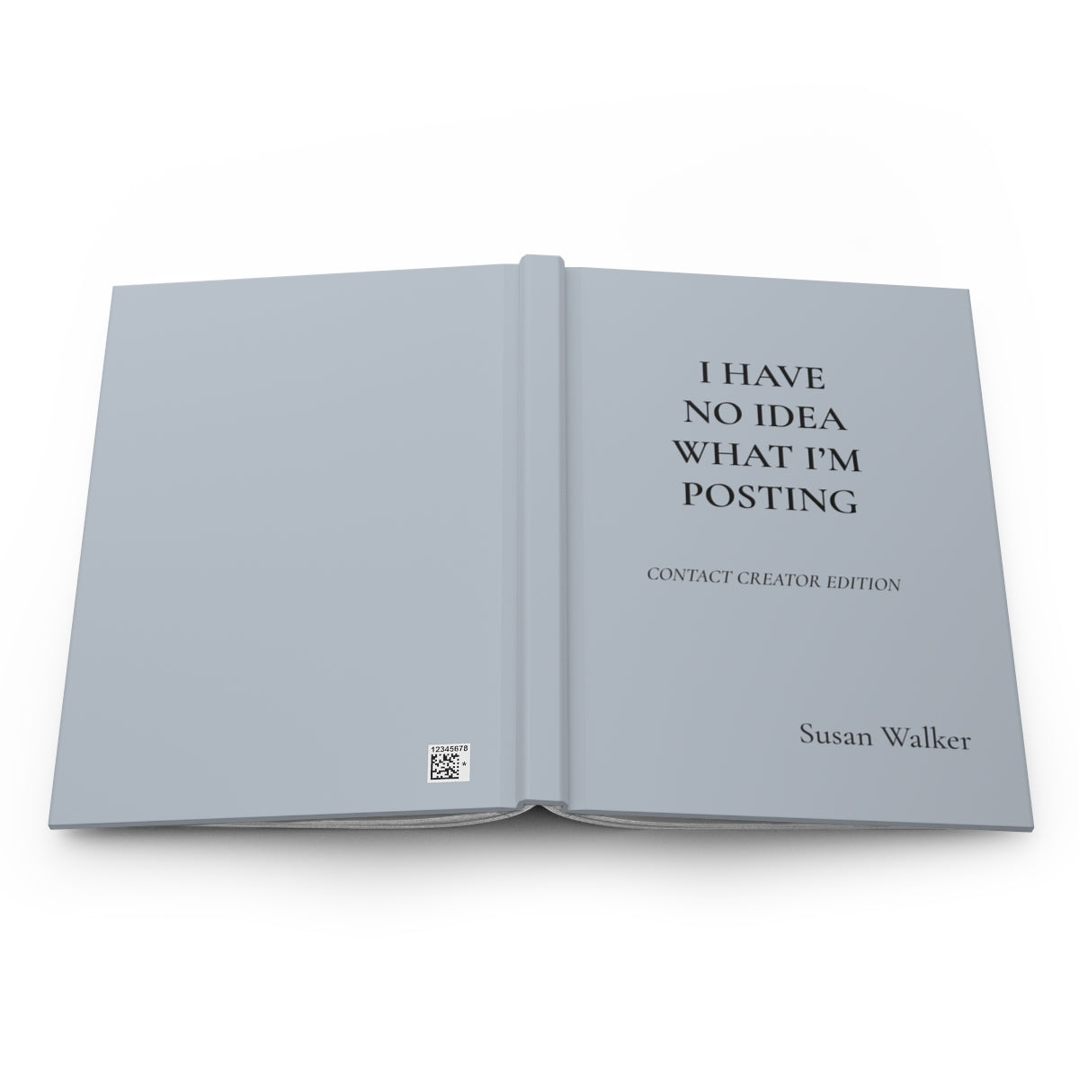 Personalized Content Creator Hardcover Journal