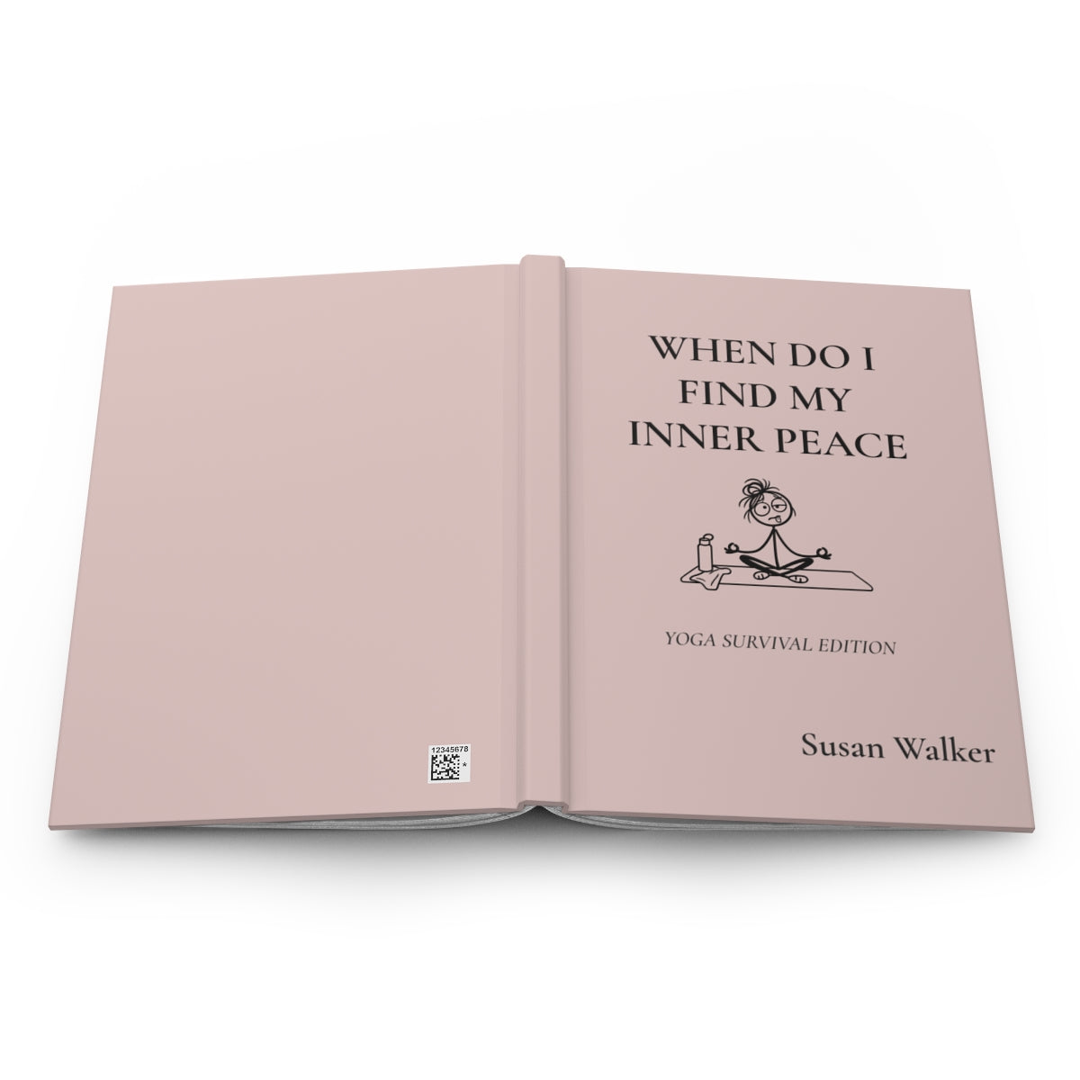 Personalized Funny Yoga Journal – Yoga Survival Edition