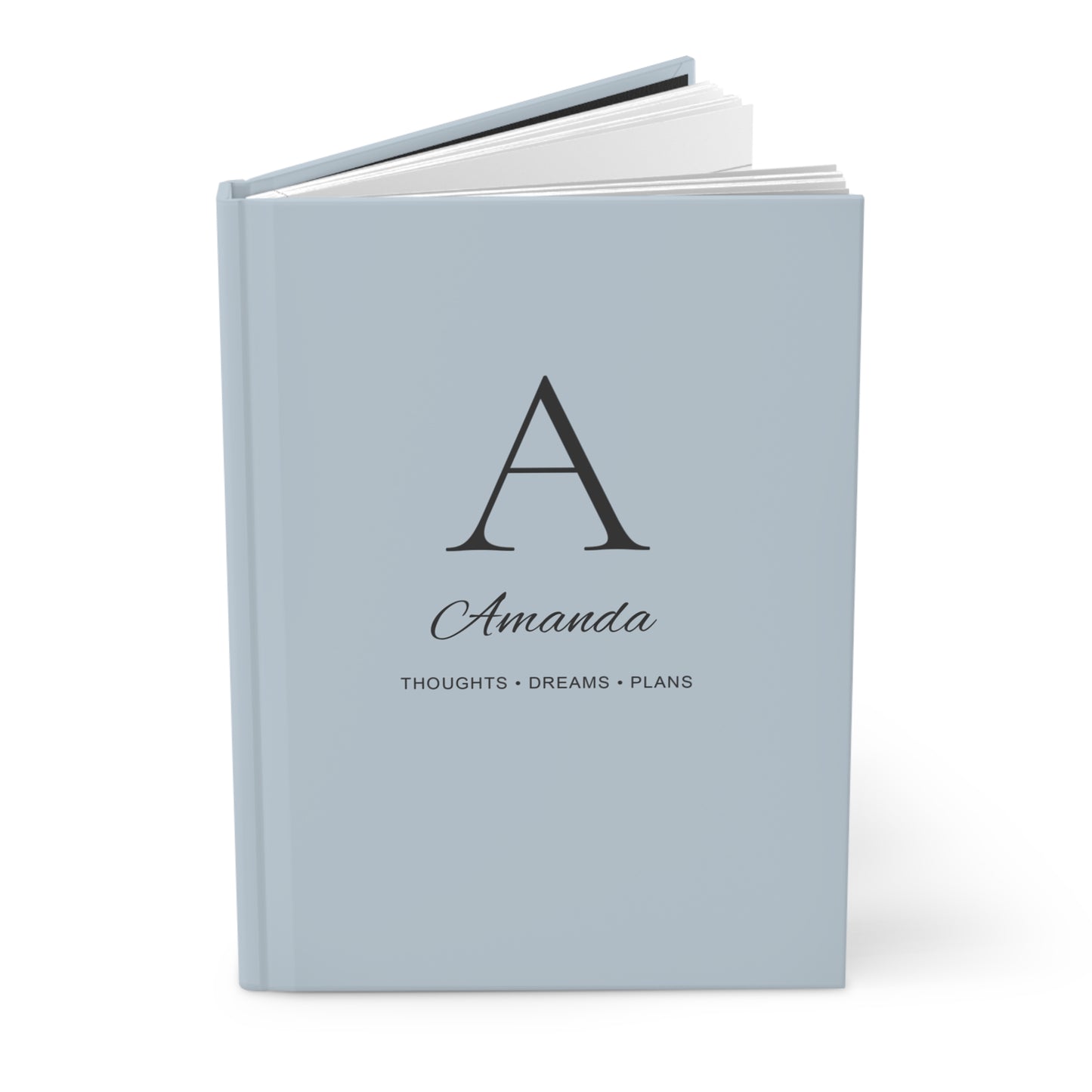 Personalized Monogram Hardcover Journal