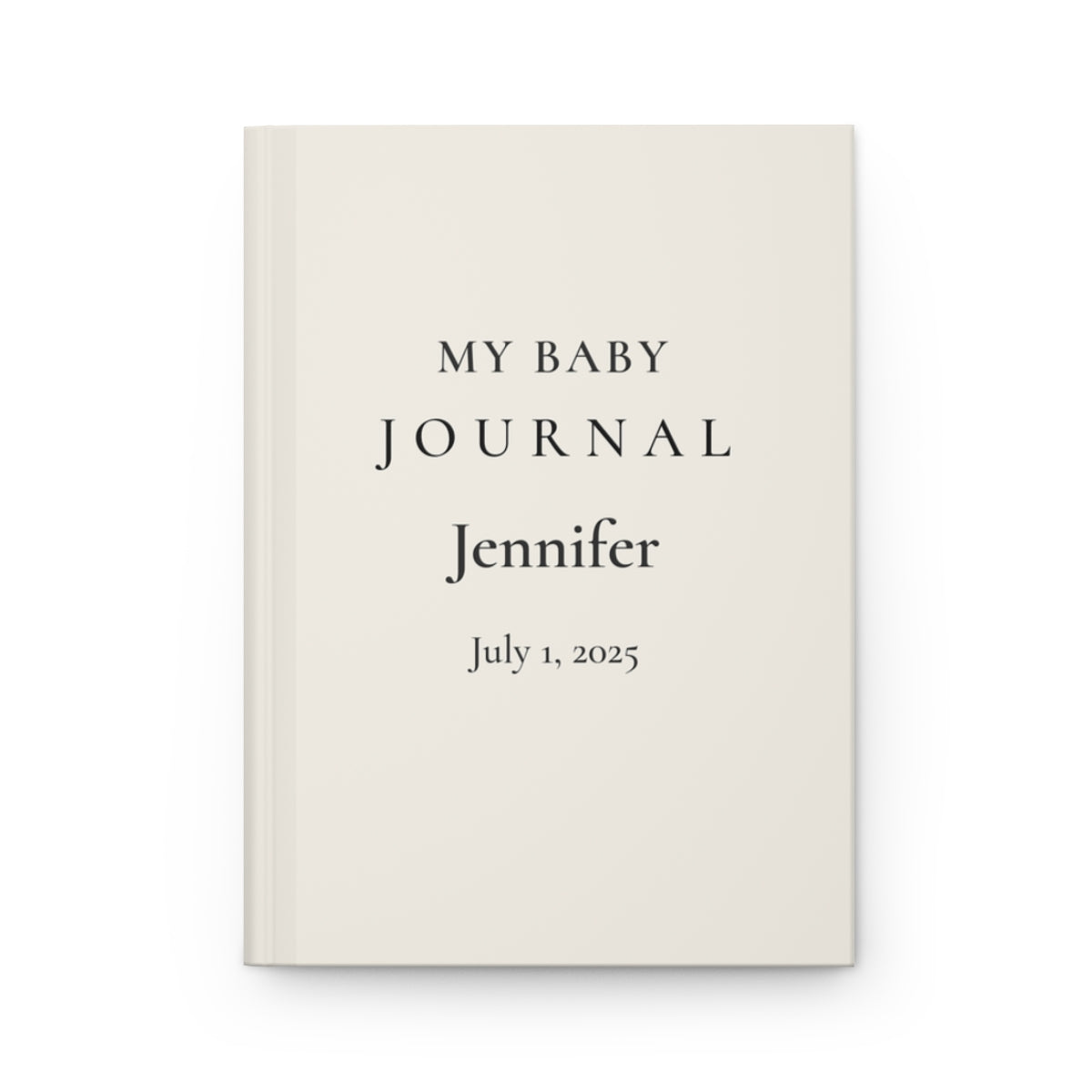 Personalized Baby Hardcover Journal
