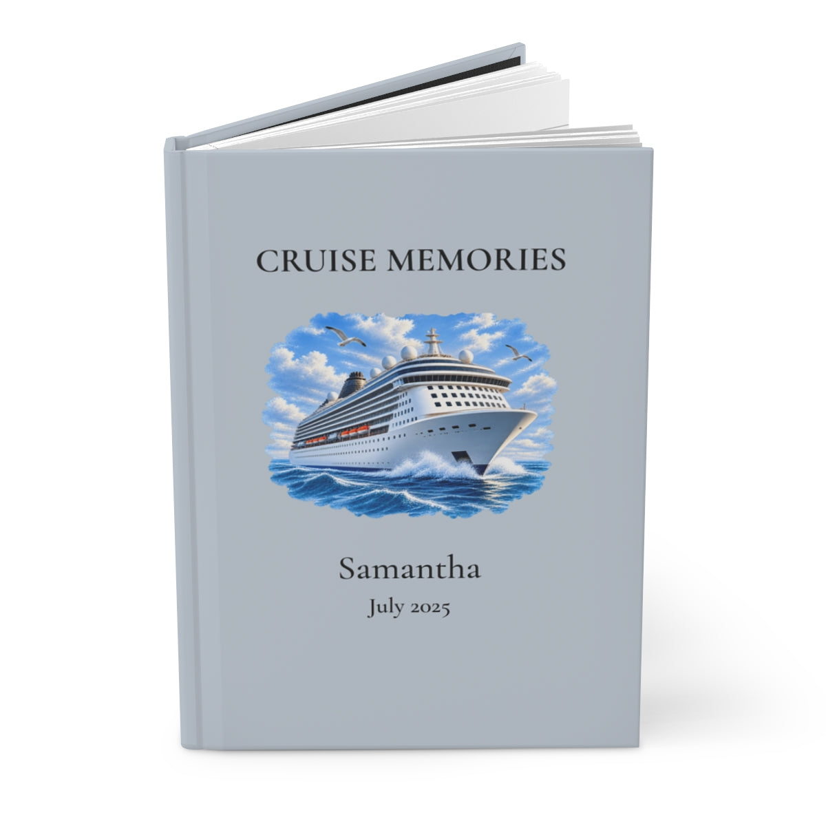 Personalized Cruise Memories Hardcover Journal