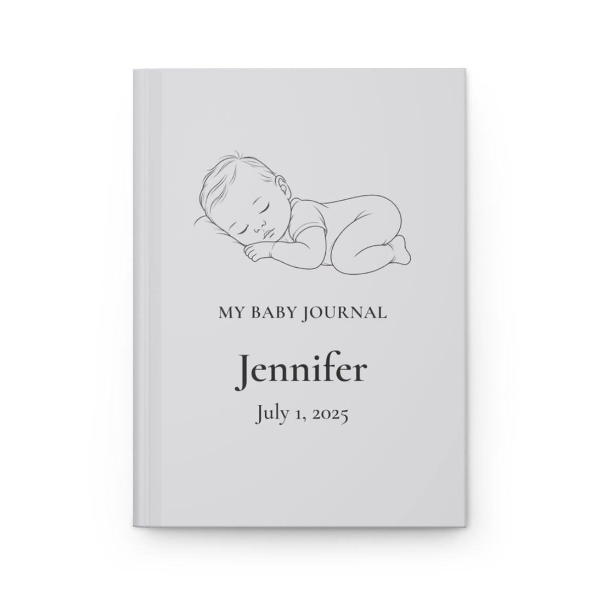 Personalized Baby Hardcover Journal