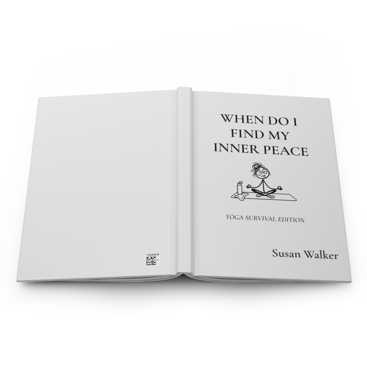 Personalized Funny Yoga Journal – Yoga Survival Edition