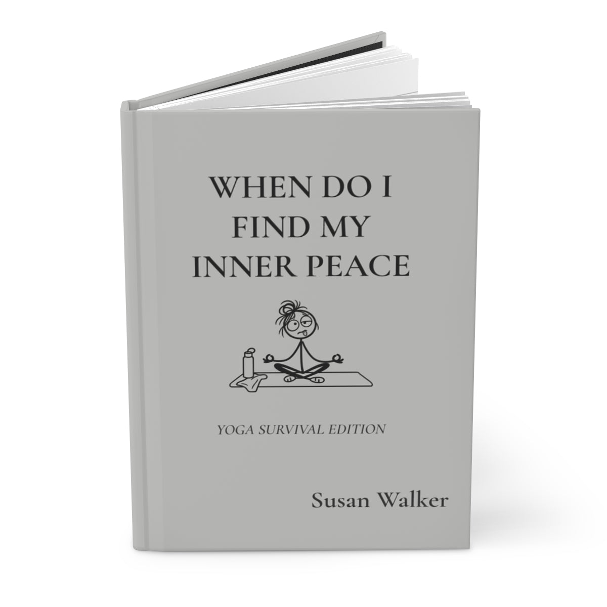 Personalized Funny Yoga Journal – Yoga Survival Edition