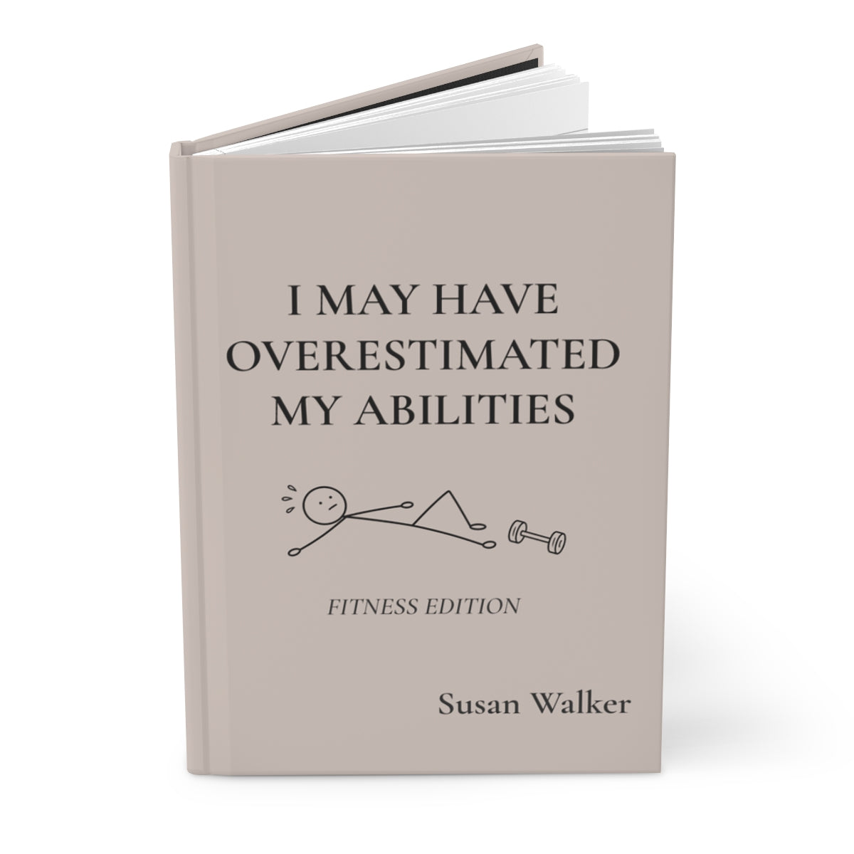 Personalized Funny Fitness Journal