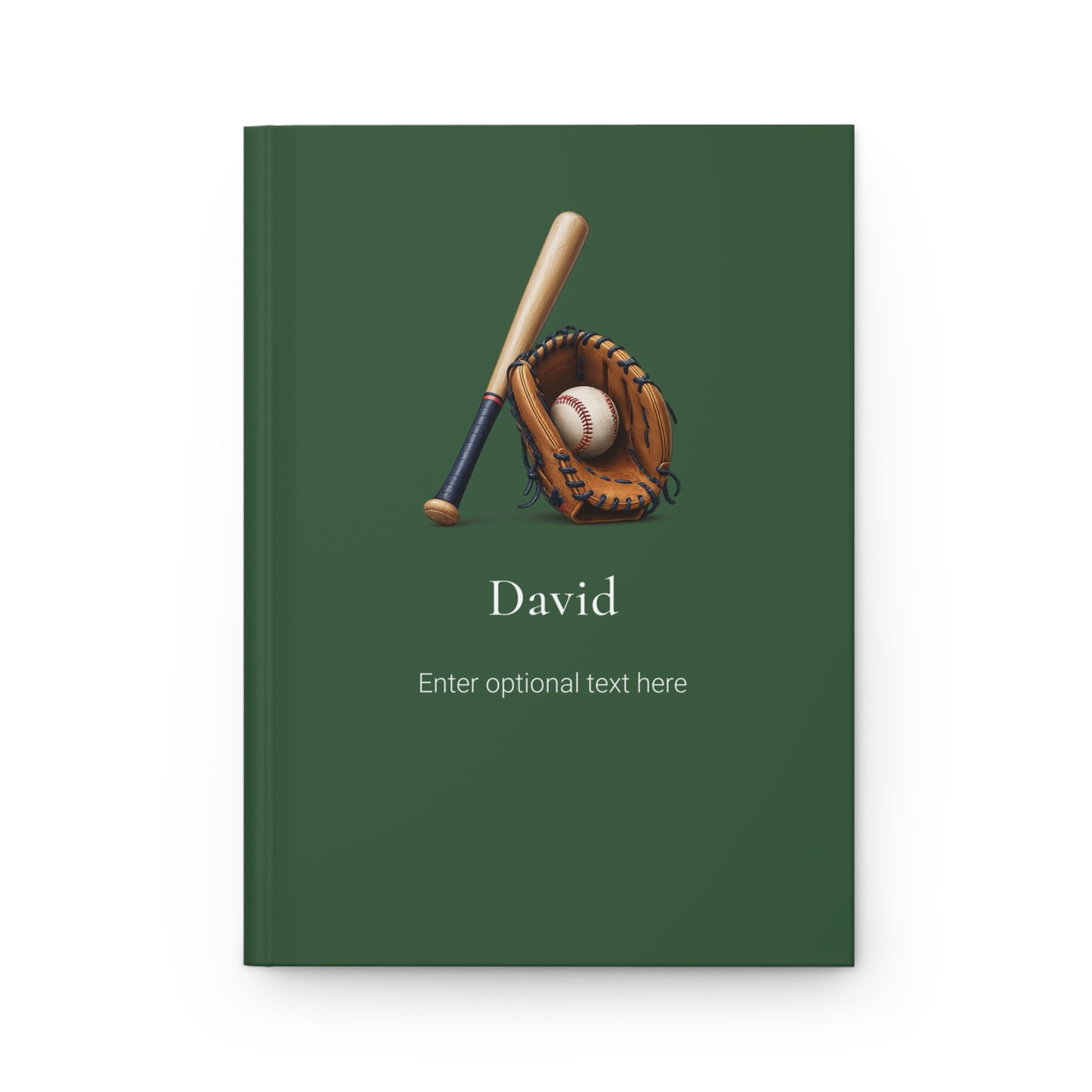 Personalized Sports Hardcover Journal