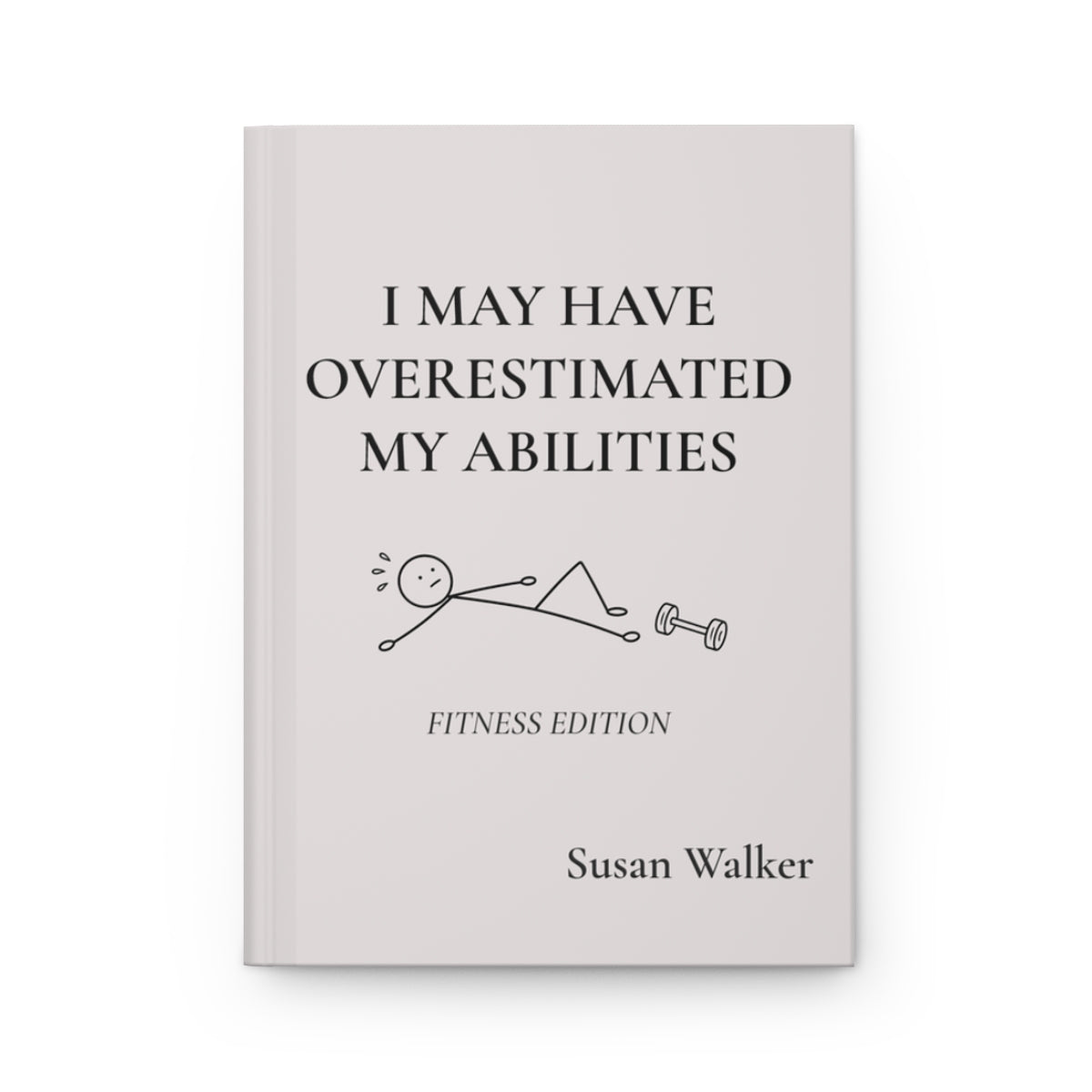 Personalized Funny Fitness Journal