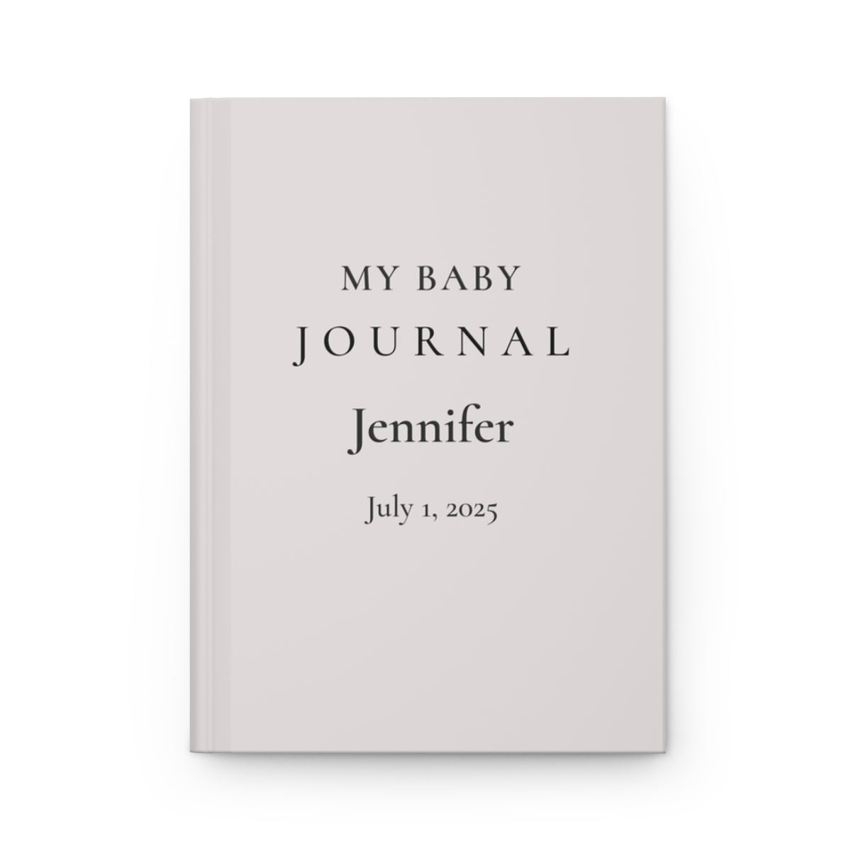Personalized Baby Hardcover Journal