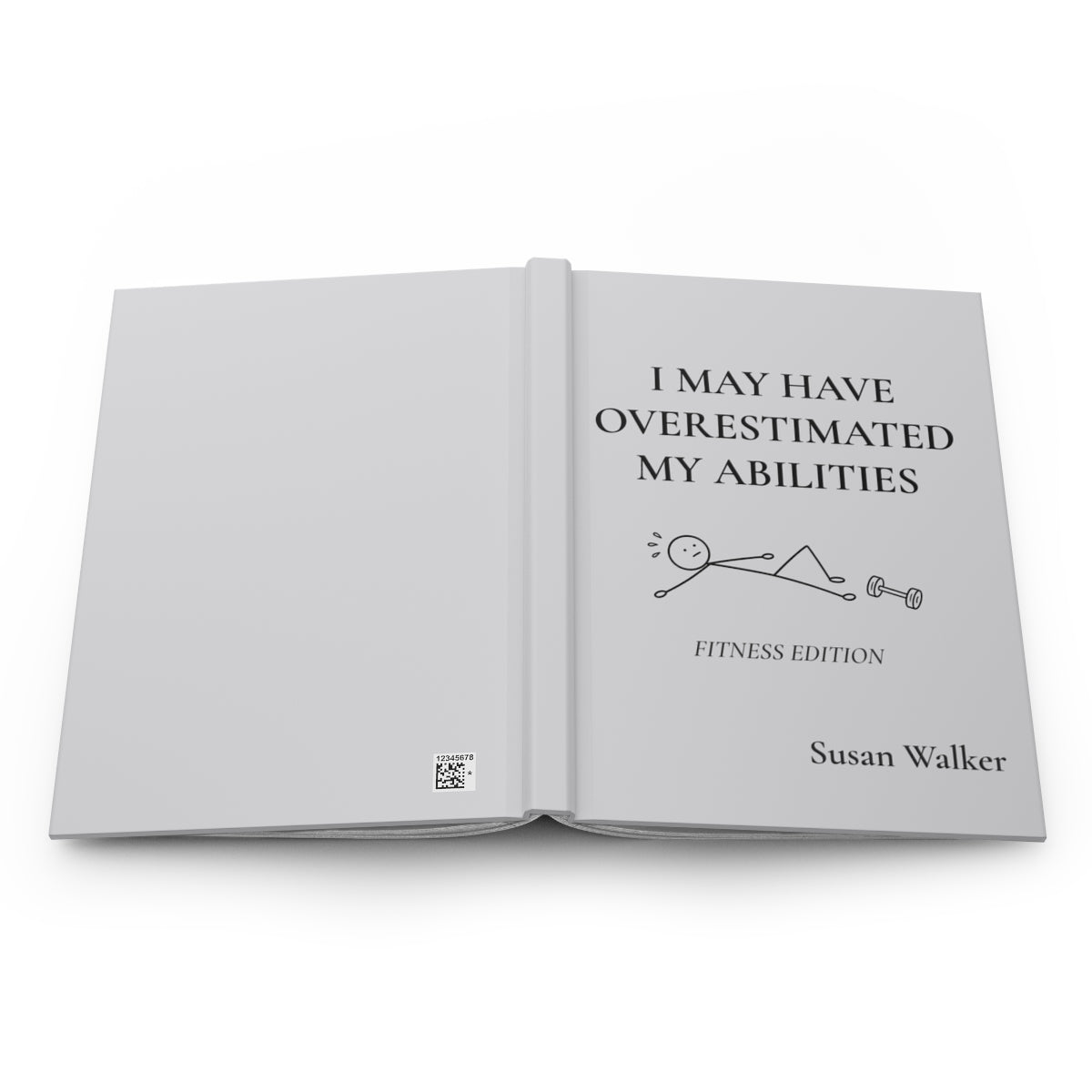 Personalized Funny Fitness Journal