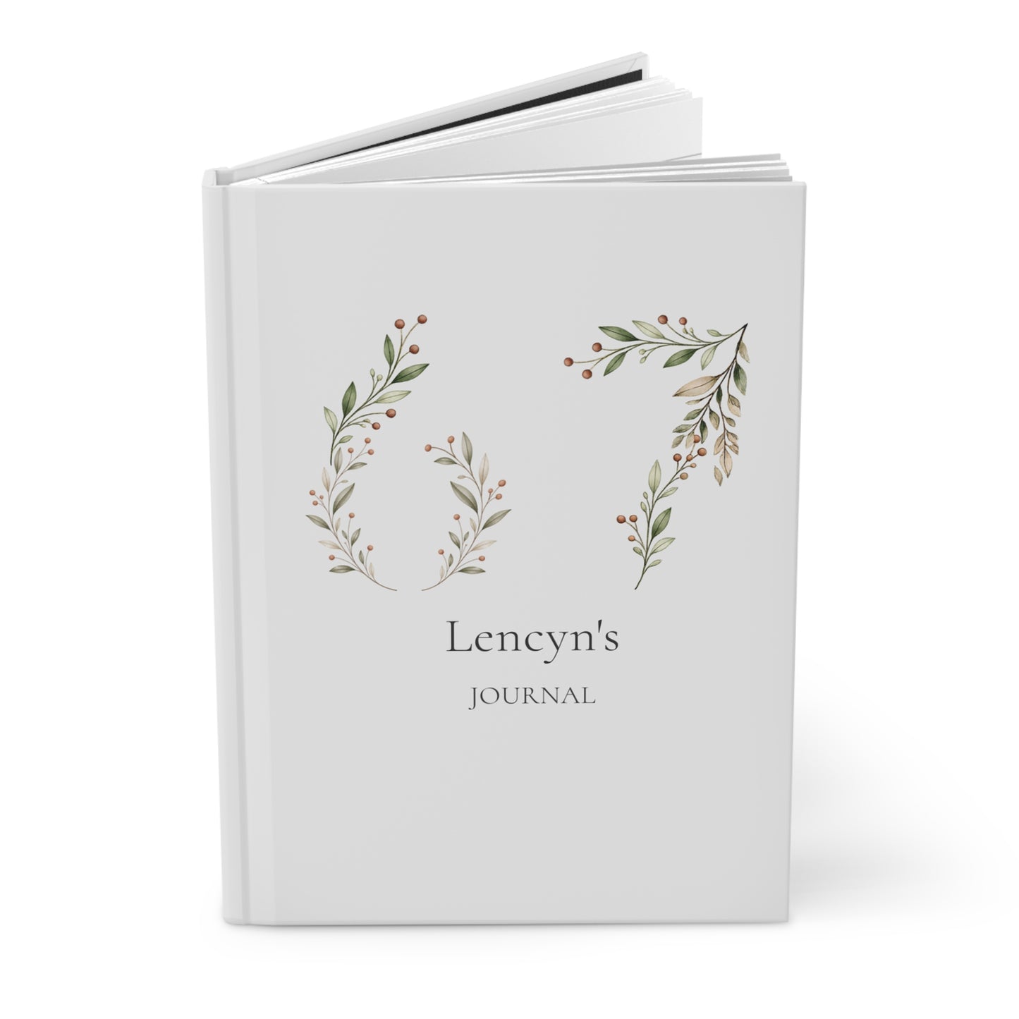 Personalized Hardcover Journal