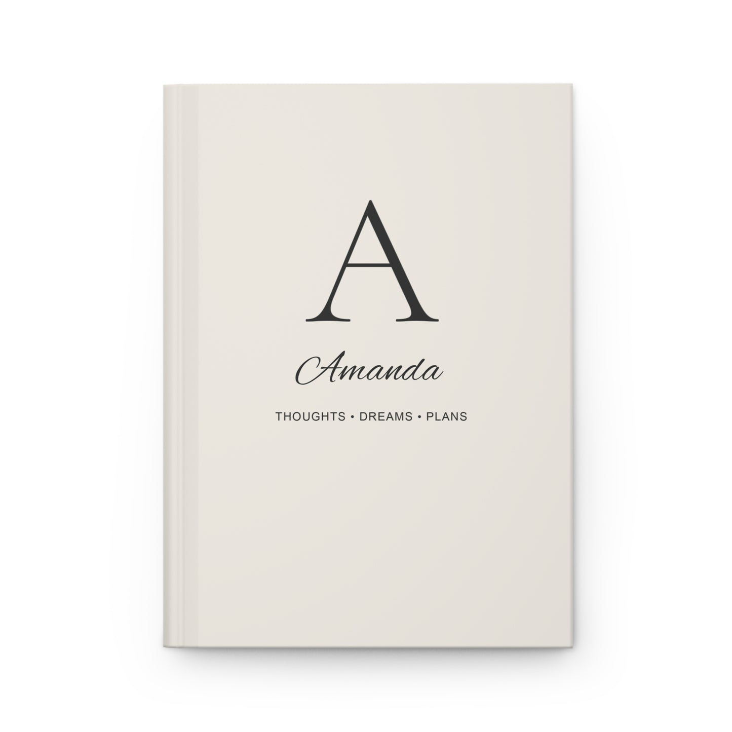 Personalized Hardcover Journal