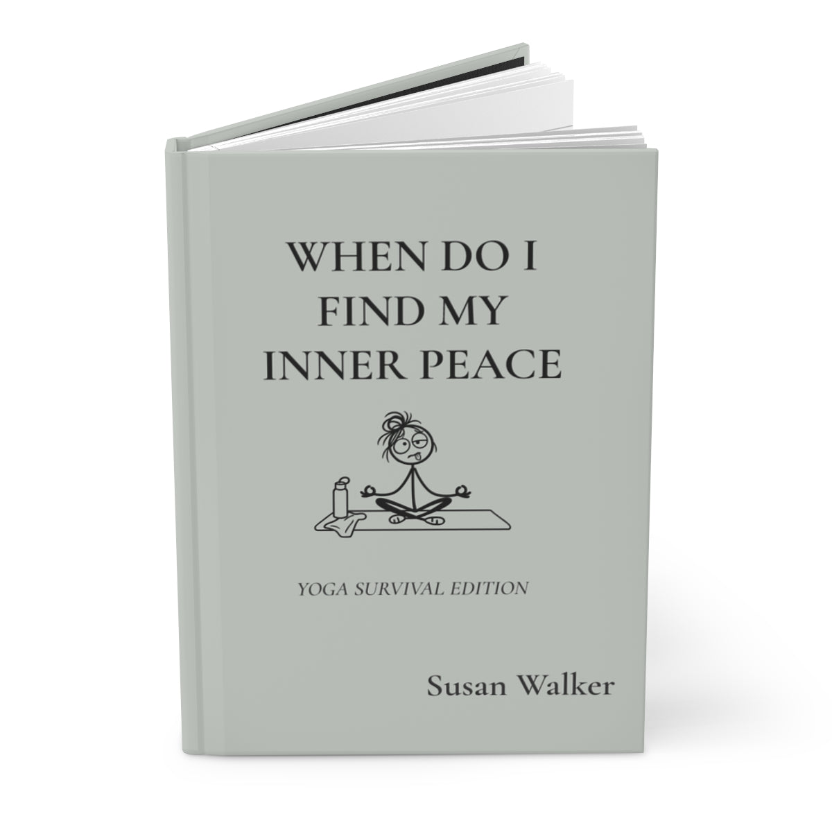 Personalized Funny Yoga Journal – Yoga Survival Edition