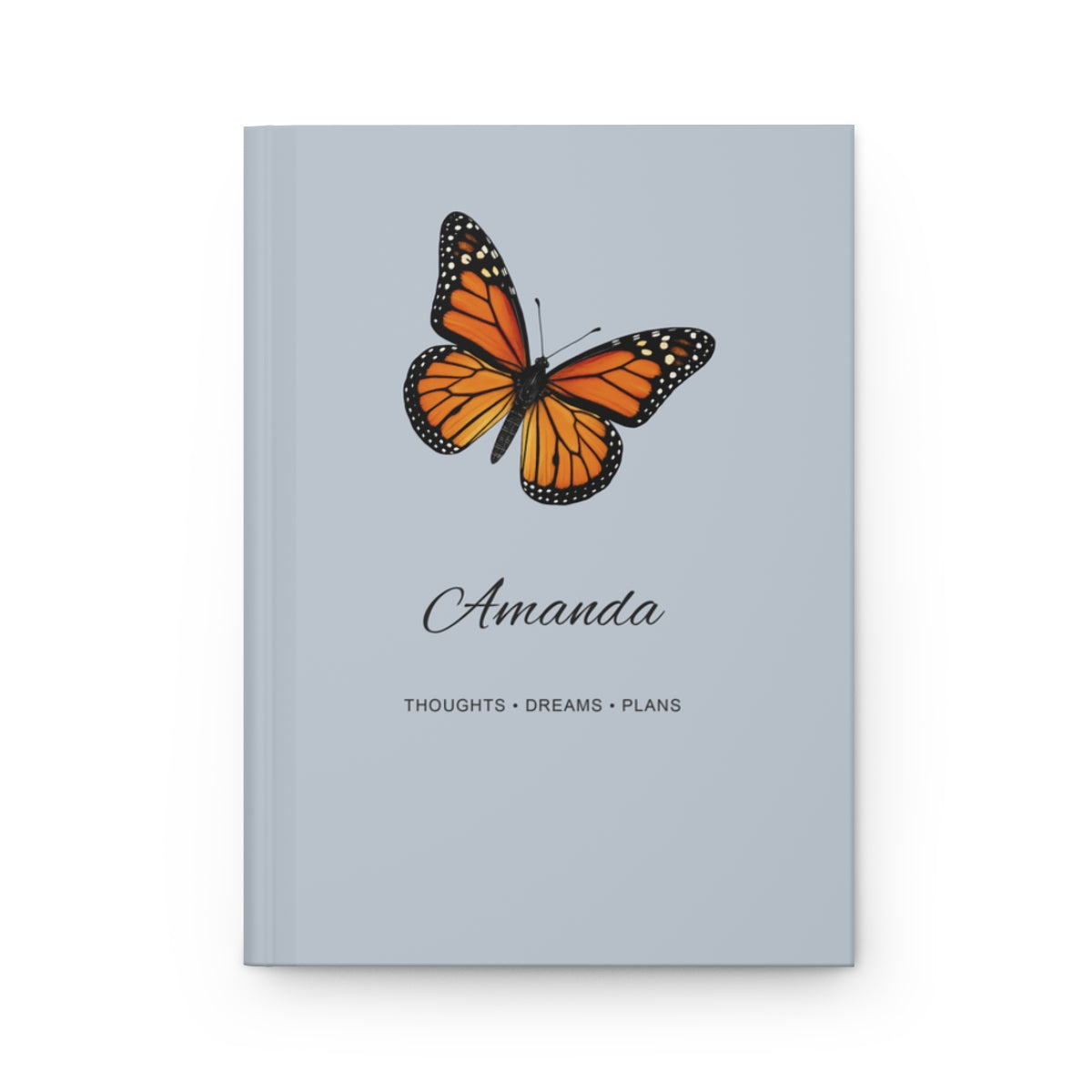 Personalized Butterfly Hardcover Journal