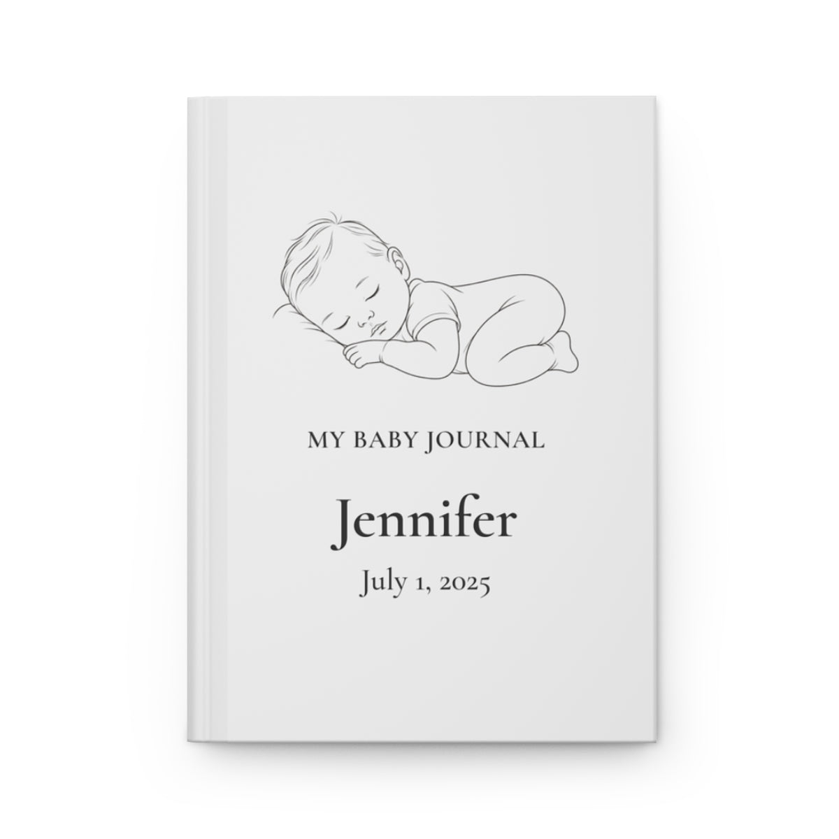 Personalized Baby Hardcover Journal
