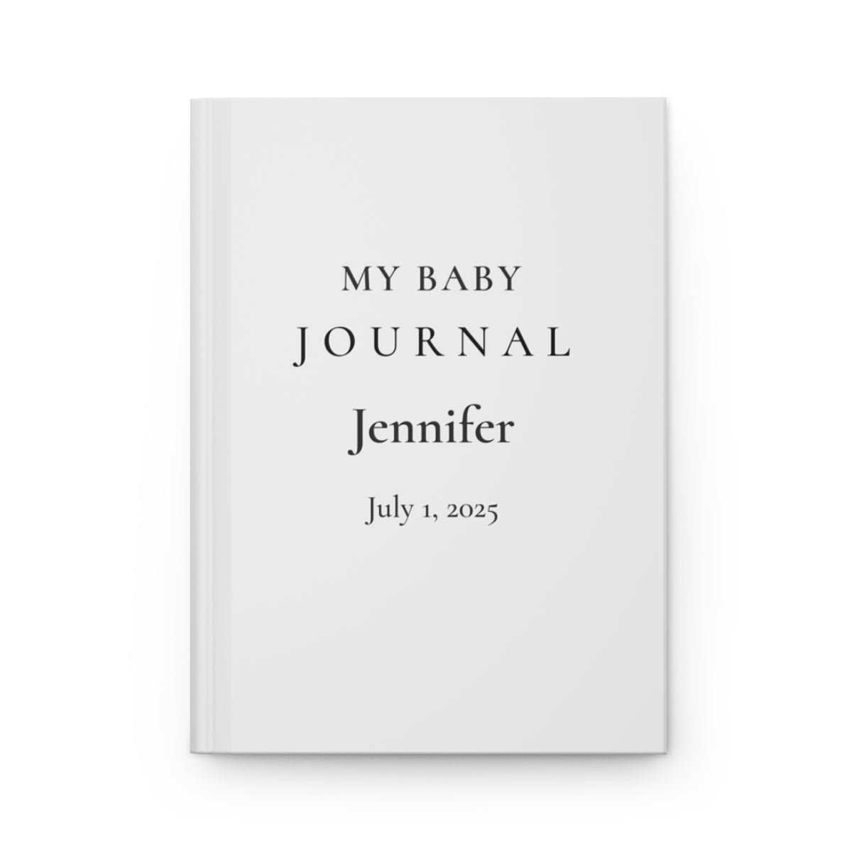 Personalized Baby Hardcover Journal
