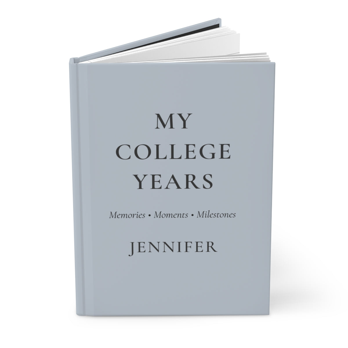 Personalized College Years Hardcover Journal