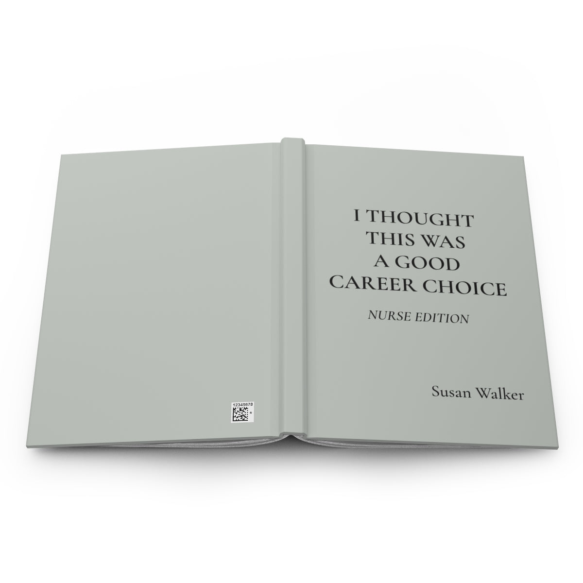 Personalized Funny Nurse Hardcover Journal