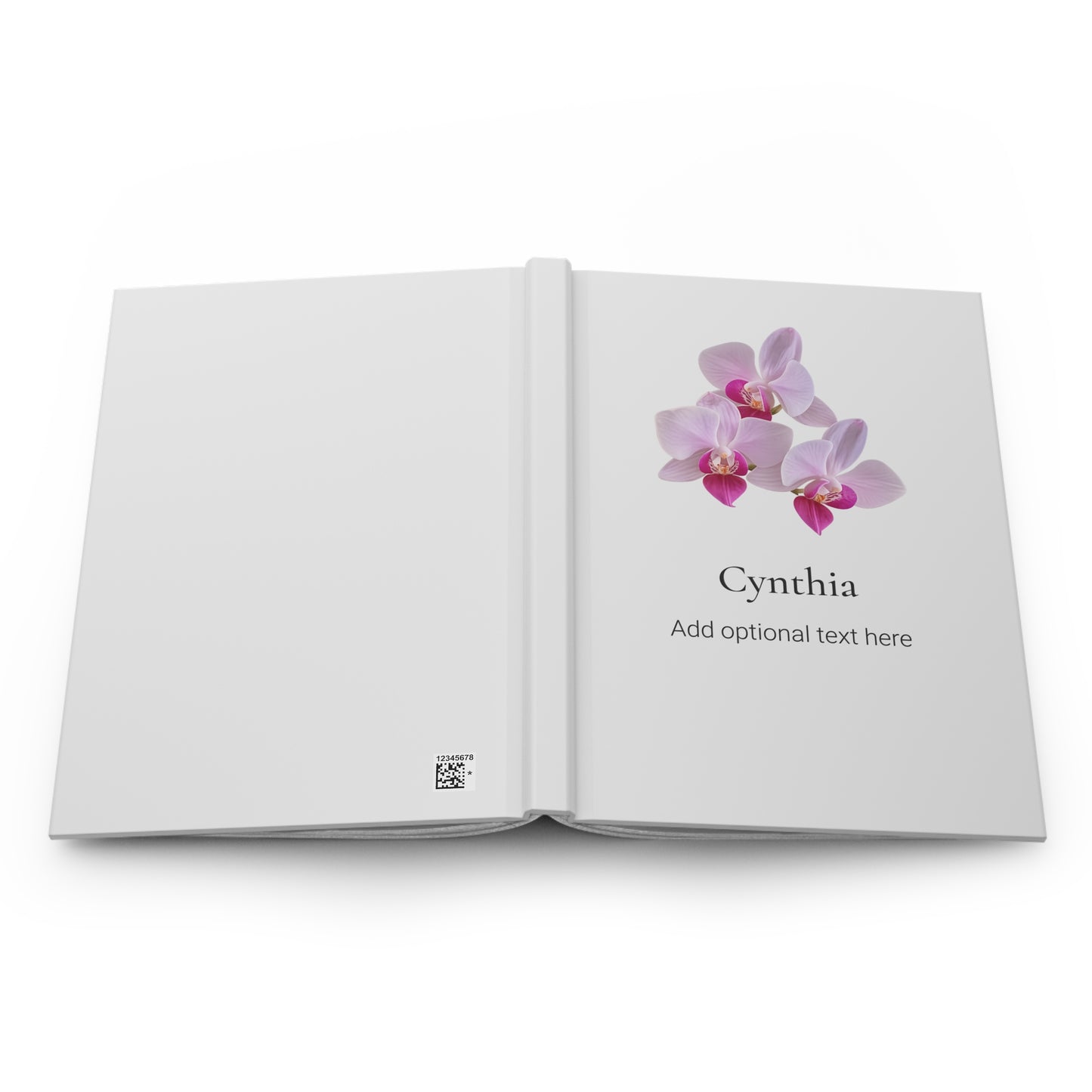 Personalized Hawaiian Floral Hardcover Journal