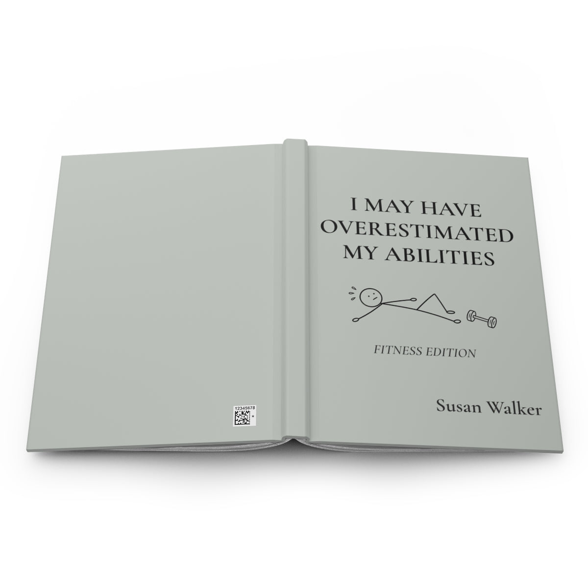 Personalized Funny Fitness Journal