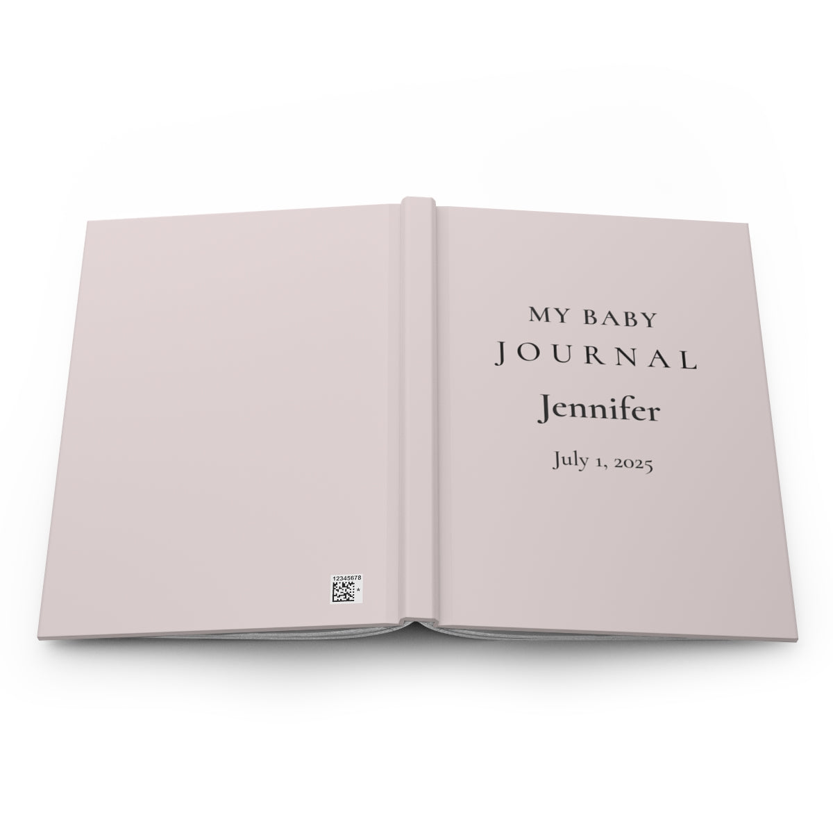 Personalized Baby Hardcover Journal