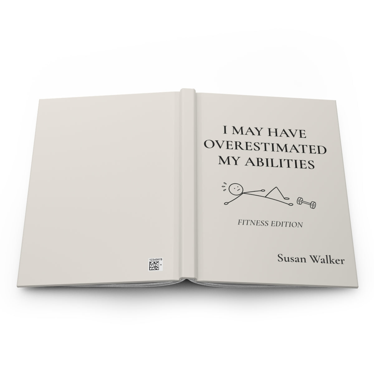 Personalized Funny Fitness Journal