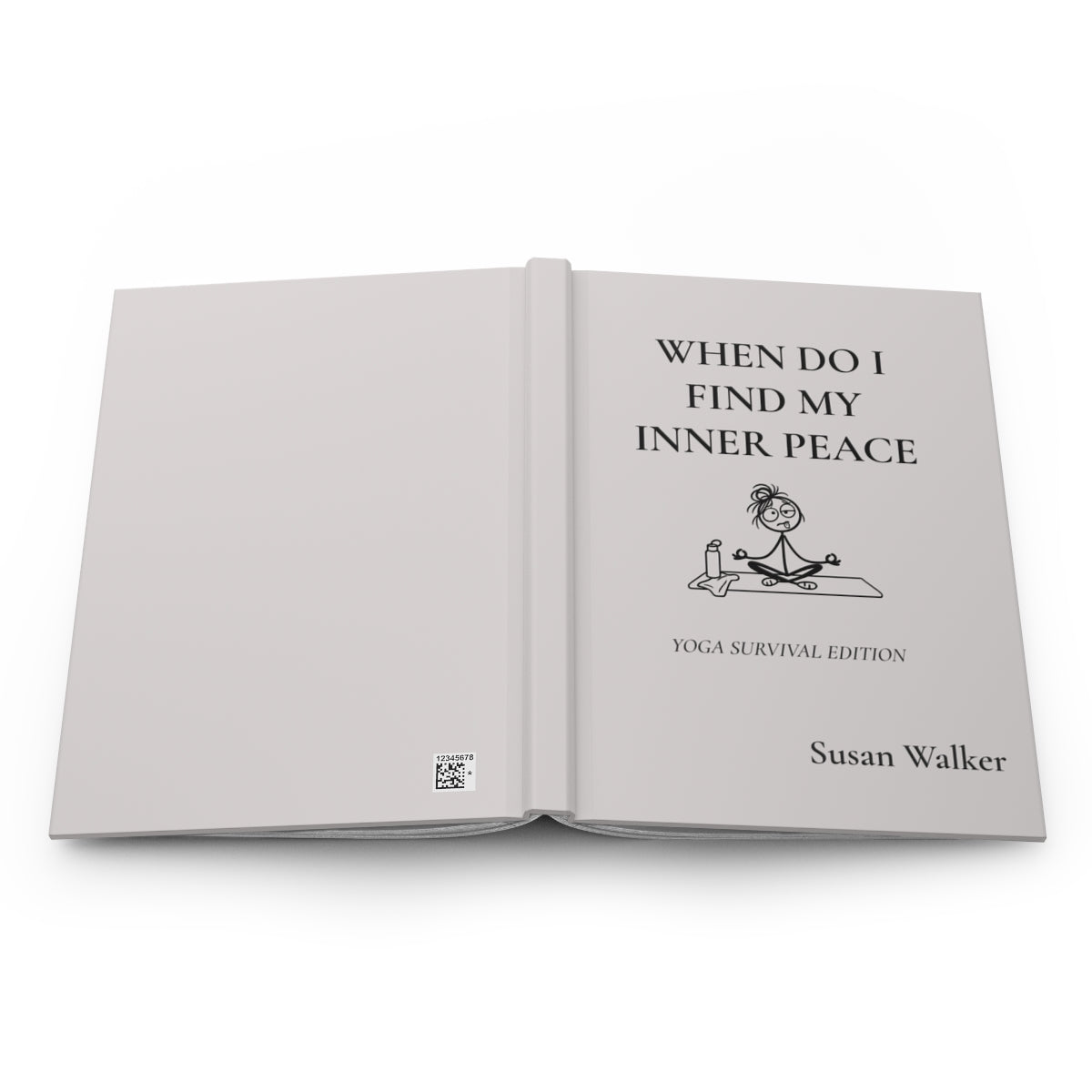 Personalized Funny Yoga Journal – Yoga Survival Edition
