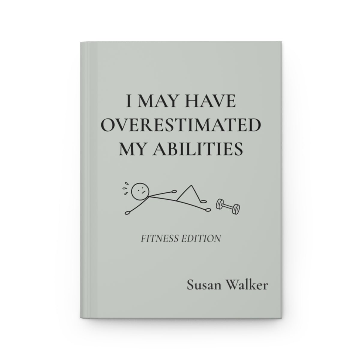 Personalized Funny Fitness Journal