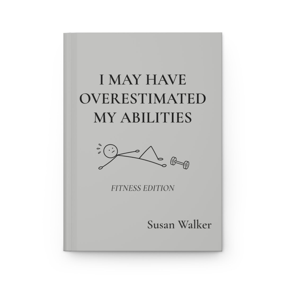Personalized Funny Fitness Journal