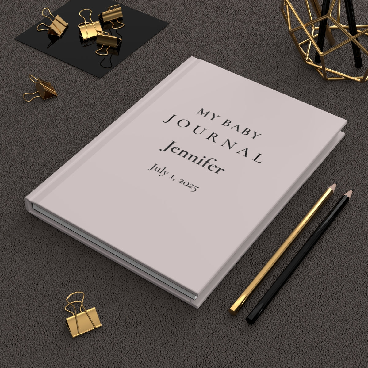 Personalized Baby Hardcover Journal